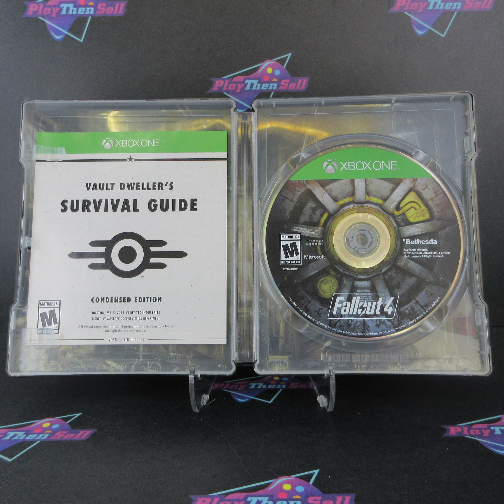 Fallout 4 Pip-Boy Edition Steelbook Xbox One + Poster Complete - Excellent
