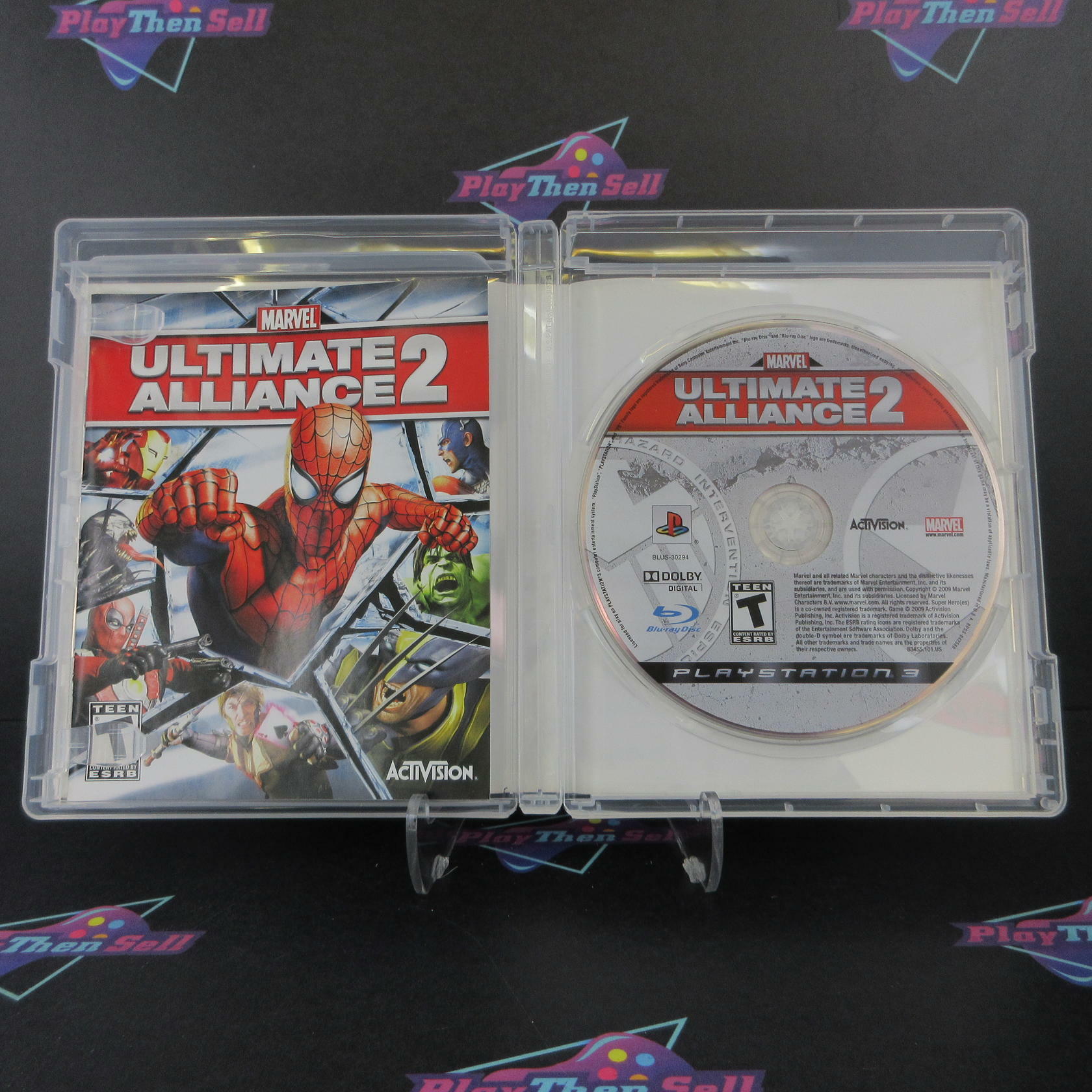 Marvel Ultimate Alliance 2 PS3 PlayStation 3 + Comic Complete - Excellent