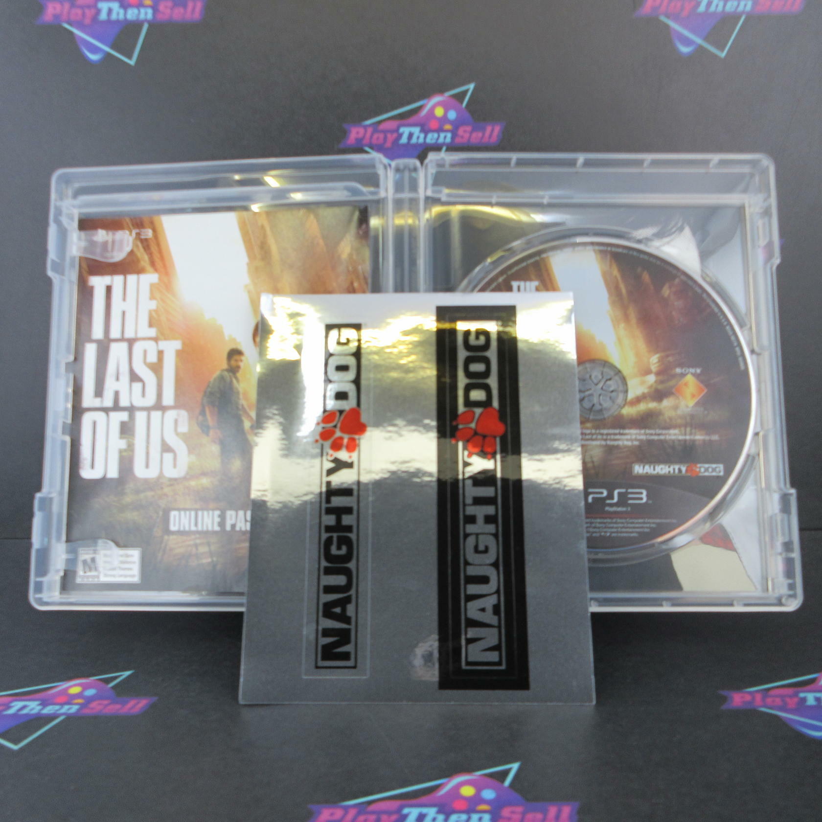 The Last of Us PS3 PlayStation 3 + Stickers Complete - Excellent
