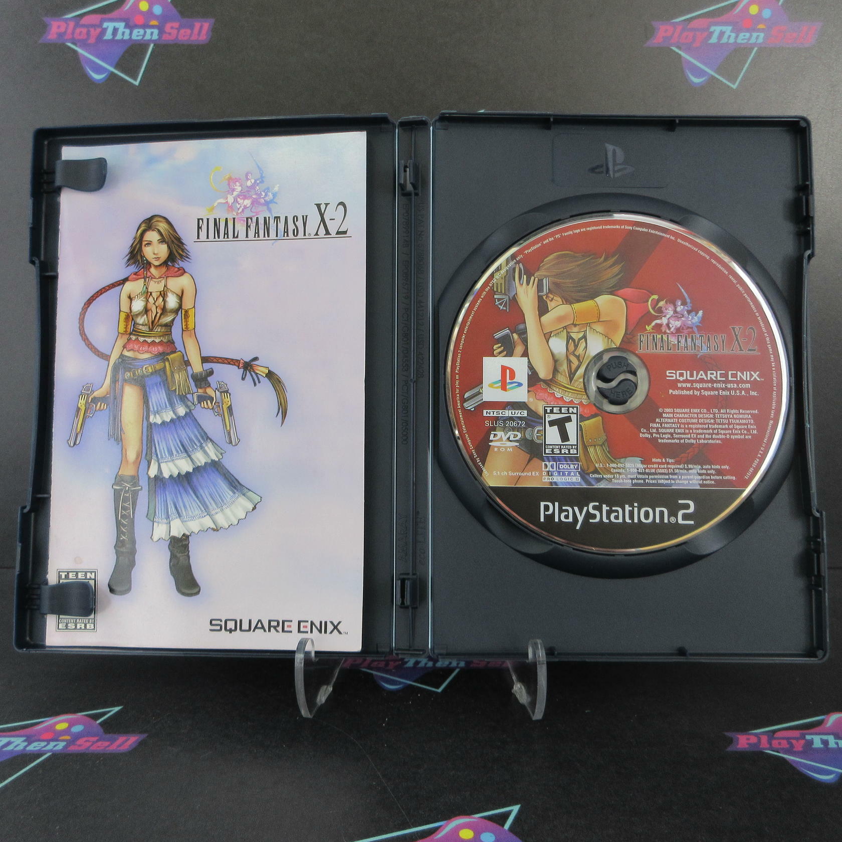 Final Fantasy X-2 PS2 PlayStation 2 + Reg Card Complete - Excellent