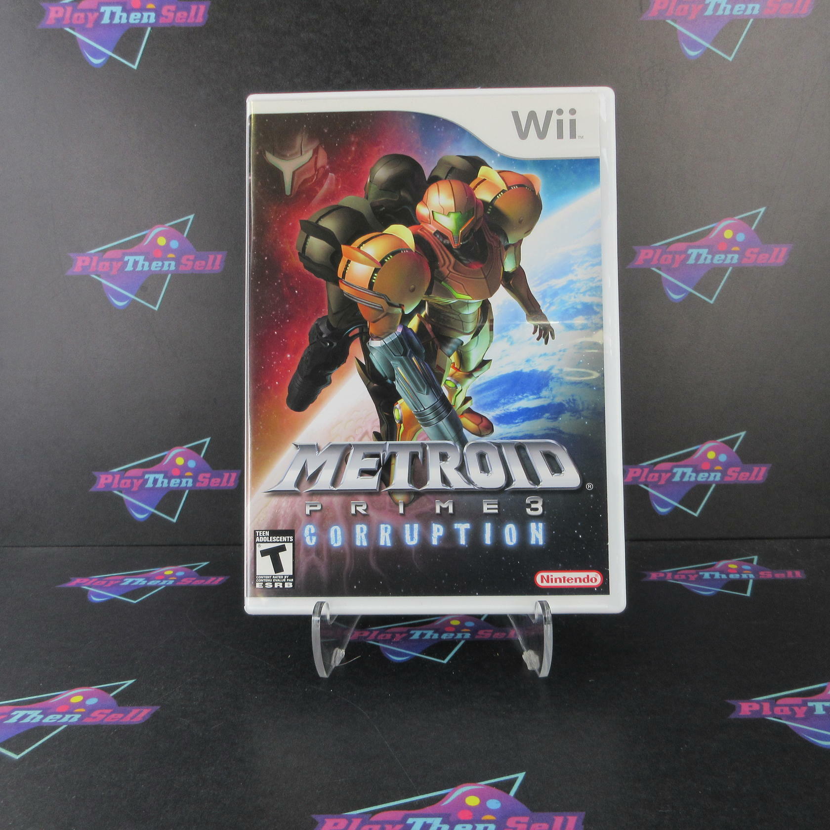Metroid Prime 3 Corruption Nintendo Wii Complete - Excellent