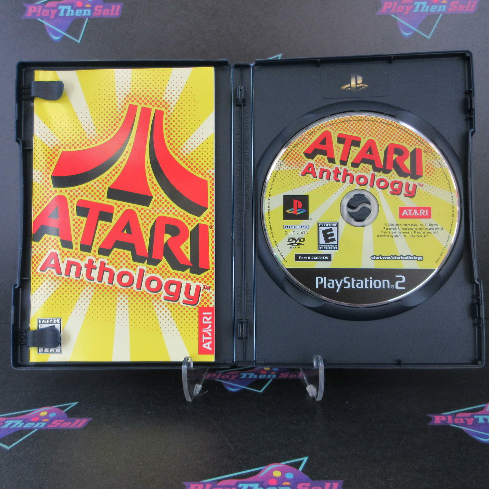 Atari Anthology PS2 PlayStation 2 Complete - Excellent