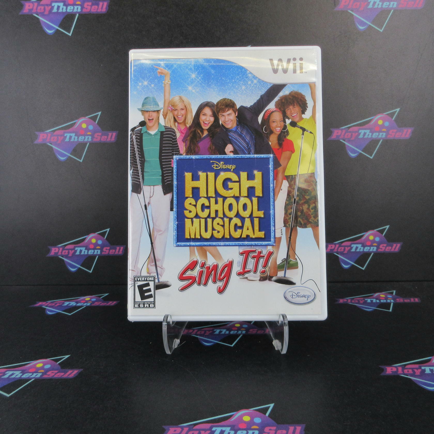High School Musical Sing It Nintendo Wii + Reg Card / Poster CIB - Excellent