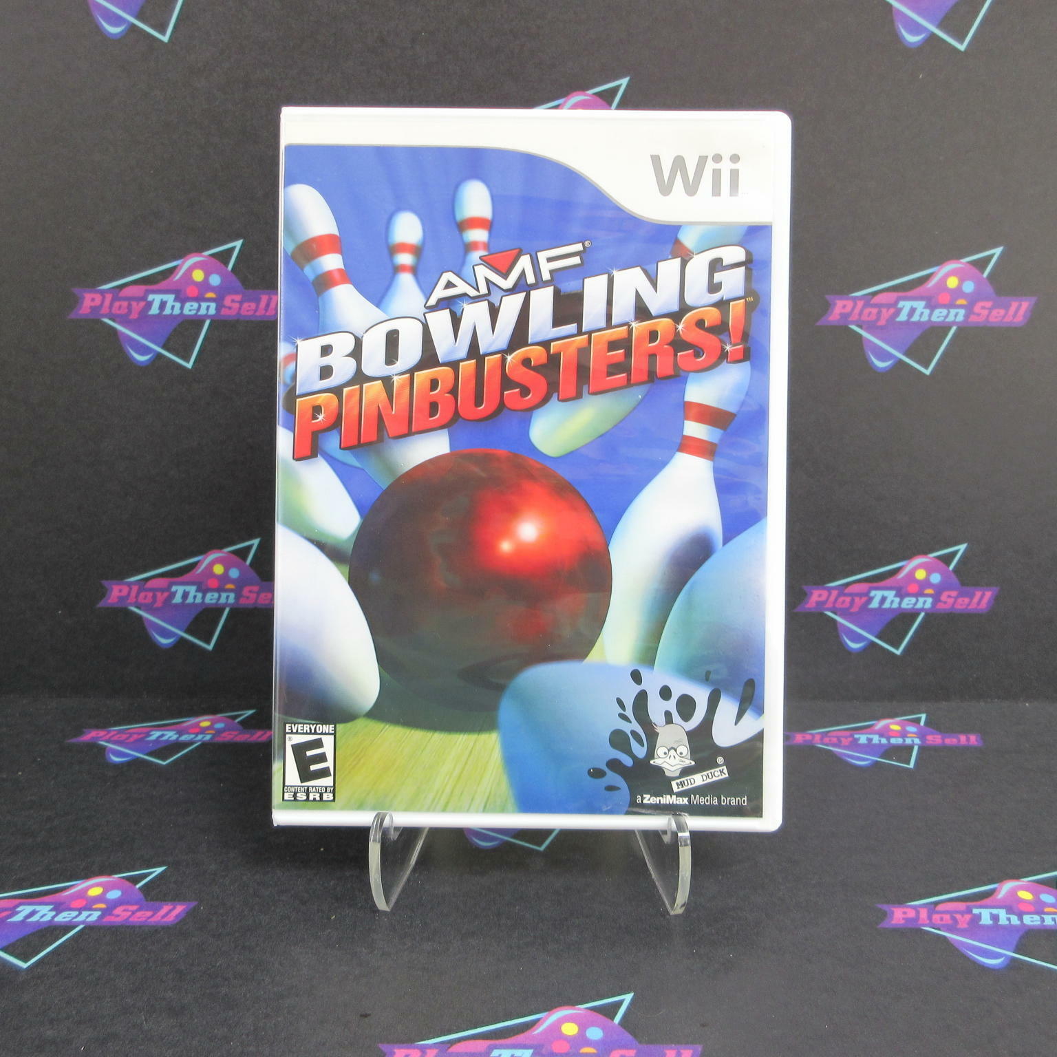 Amf Bowling Pinbusters Nintendo Wii Complete - Excellent