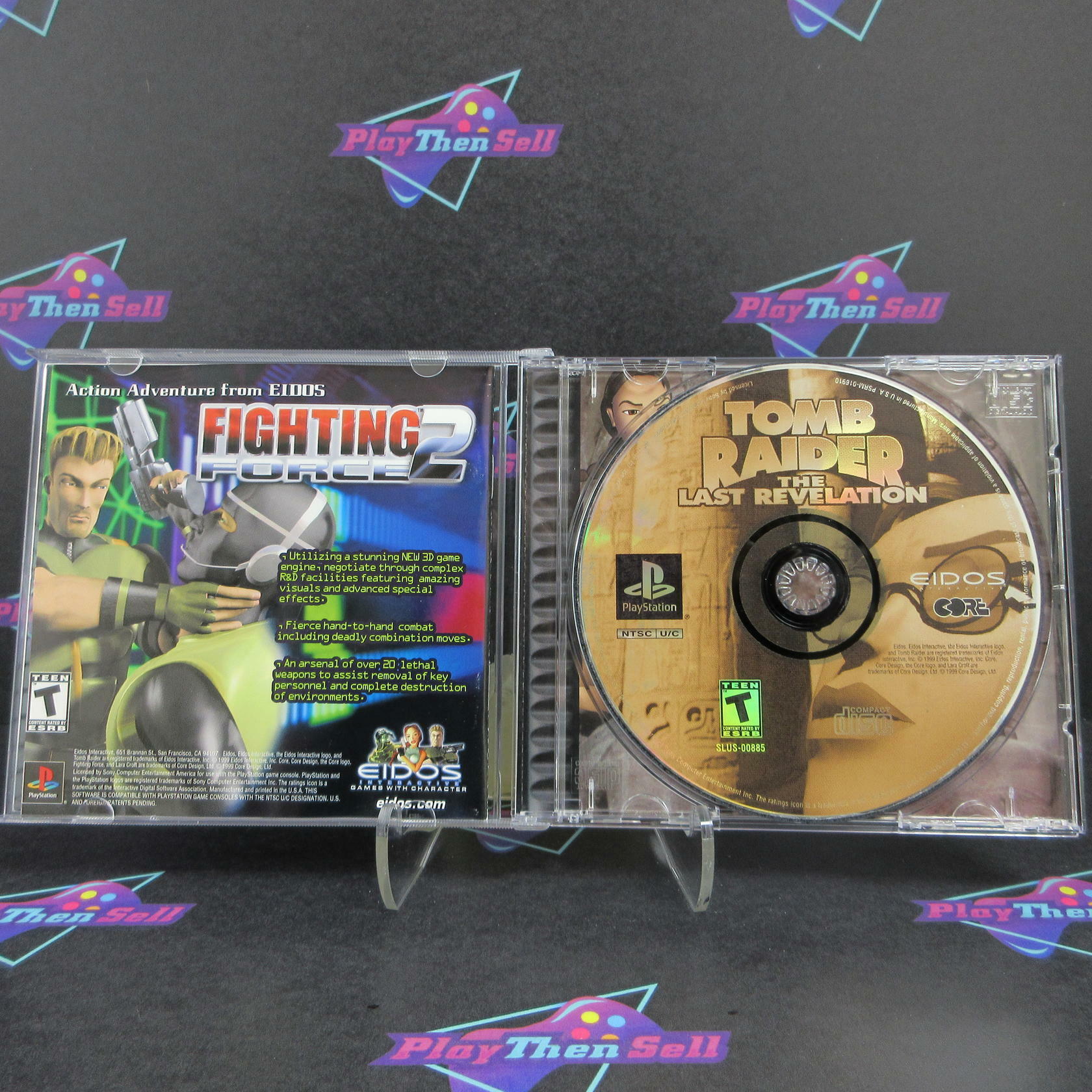 Tomb Raider The Last Revelation PS1 PlayStation 1 +Reg Card Complete - Excellent