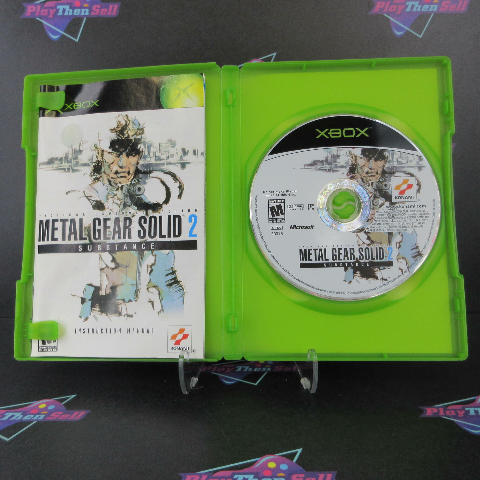 Metal Gear Solid 2 Substance Xbox Complete - Refurbished