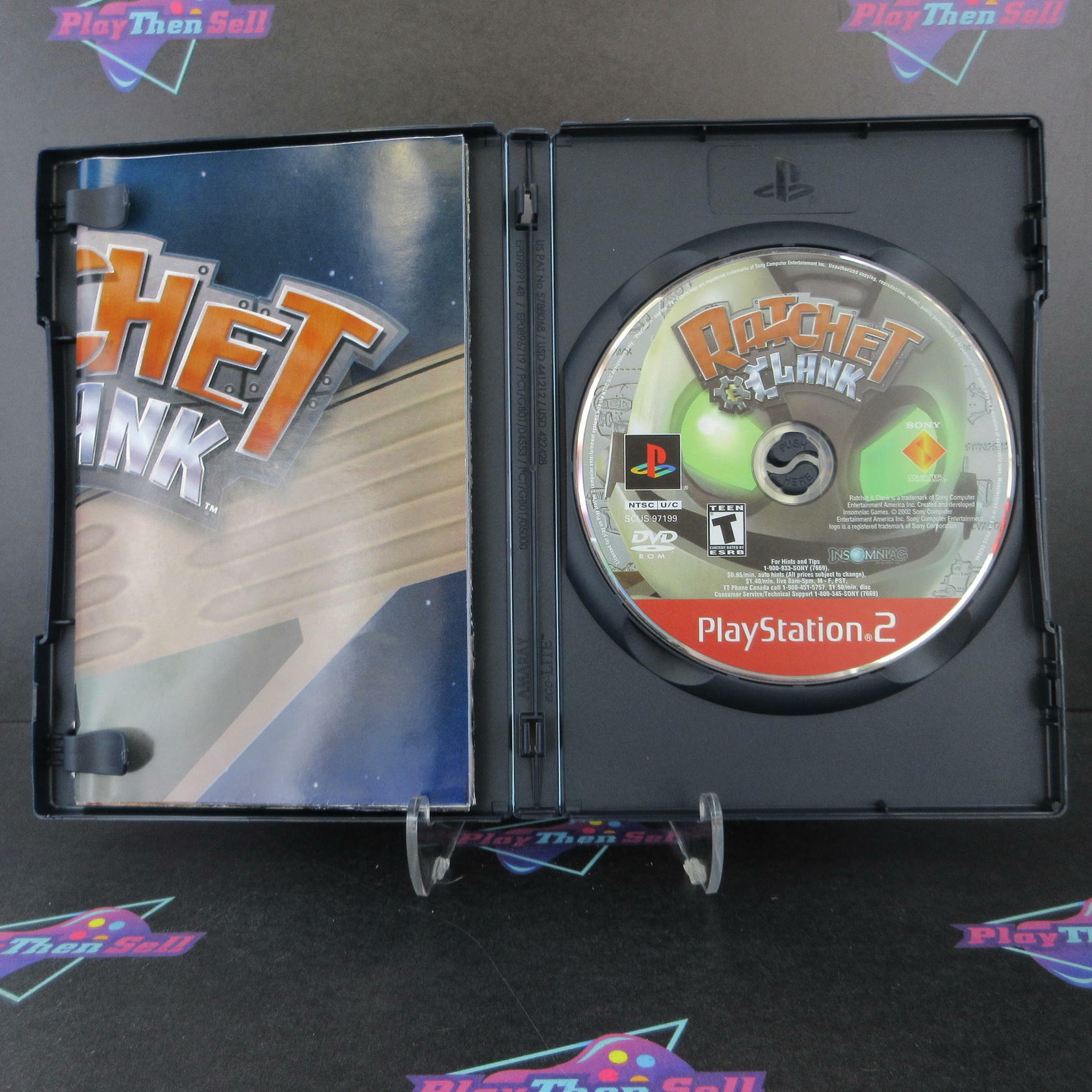 Ratchet & Clank PS2 PlayStation 2 GH Complete - Excellent