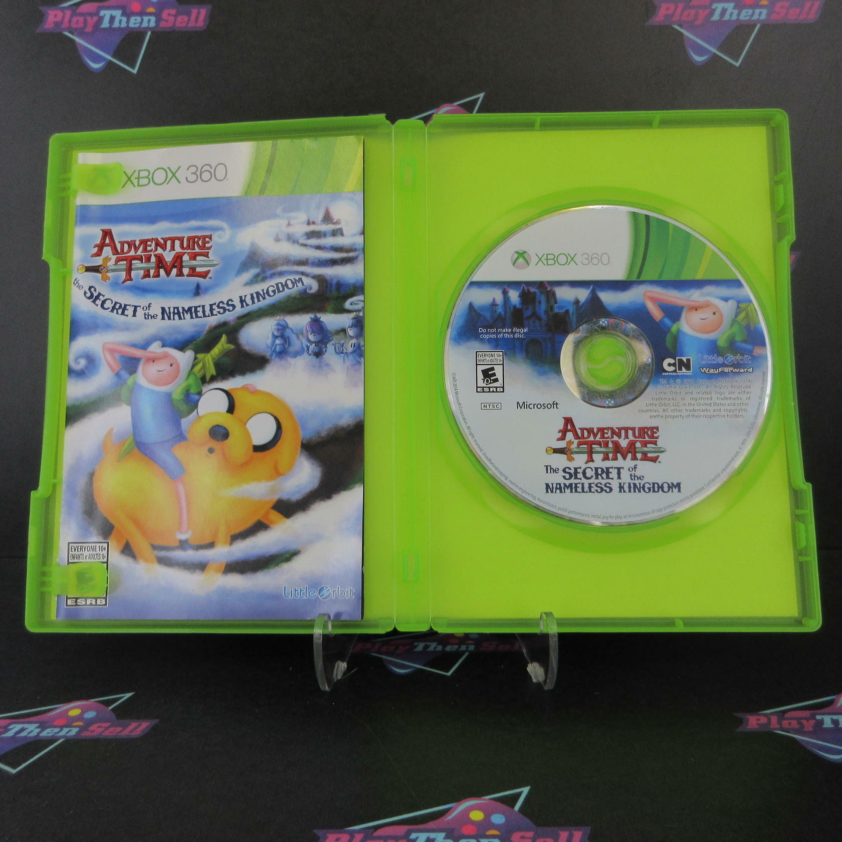 Adventure Time The Secret of the Nameless Kingdom Xbox 360 Complete - Excellent