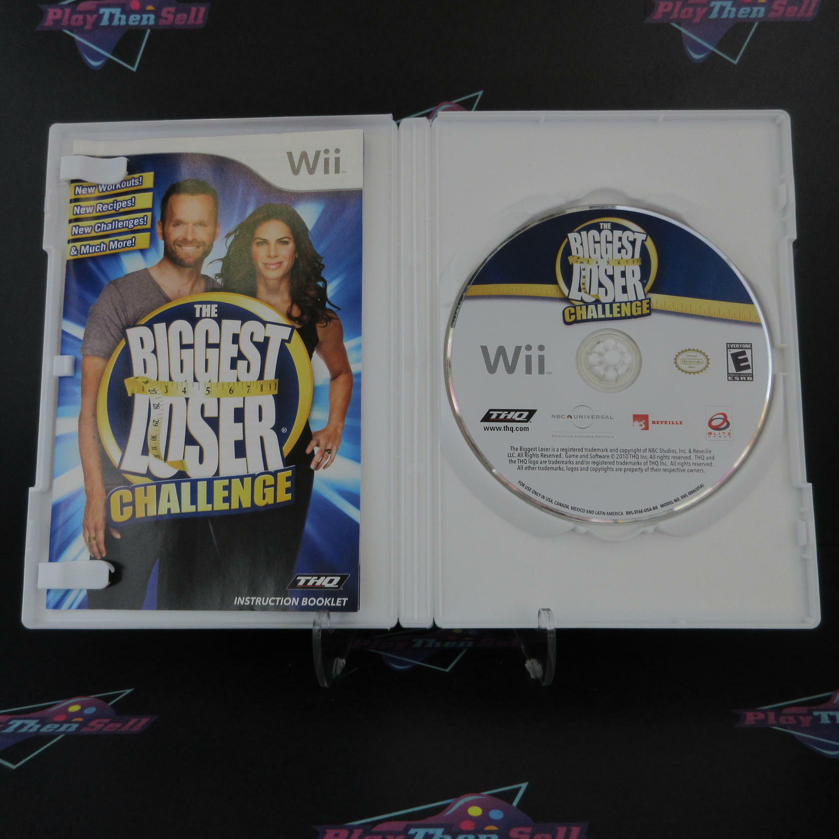 The Biggest Loser Challenge Nintendo Wii Complete - Excellent