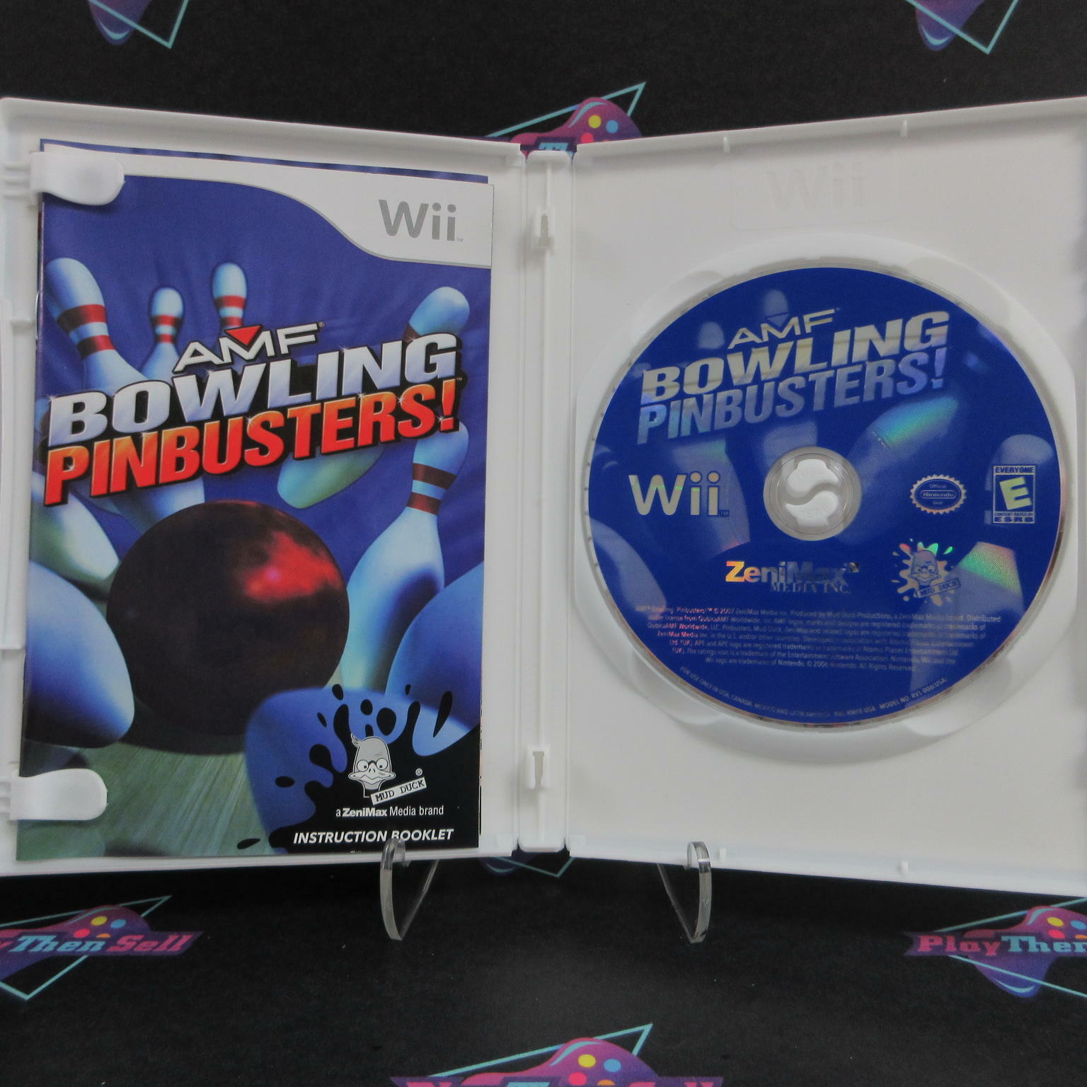 Amf Bowling Pinbusters Nintendo Wii Complete - Excellent