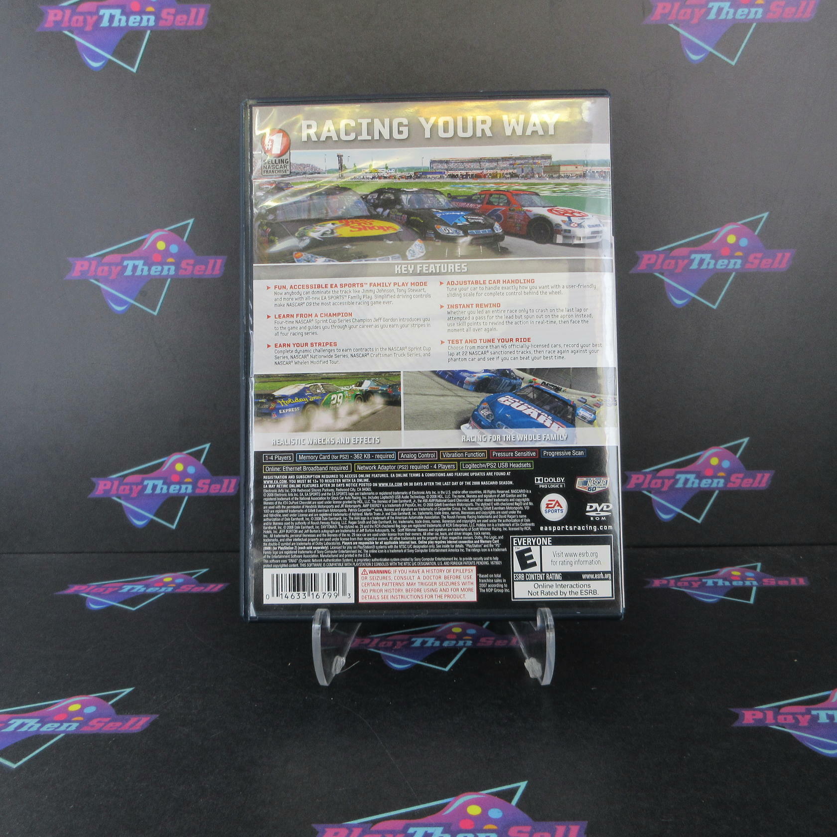 Nascar 09 PS2 PlayStation 2 Complete - Excellent