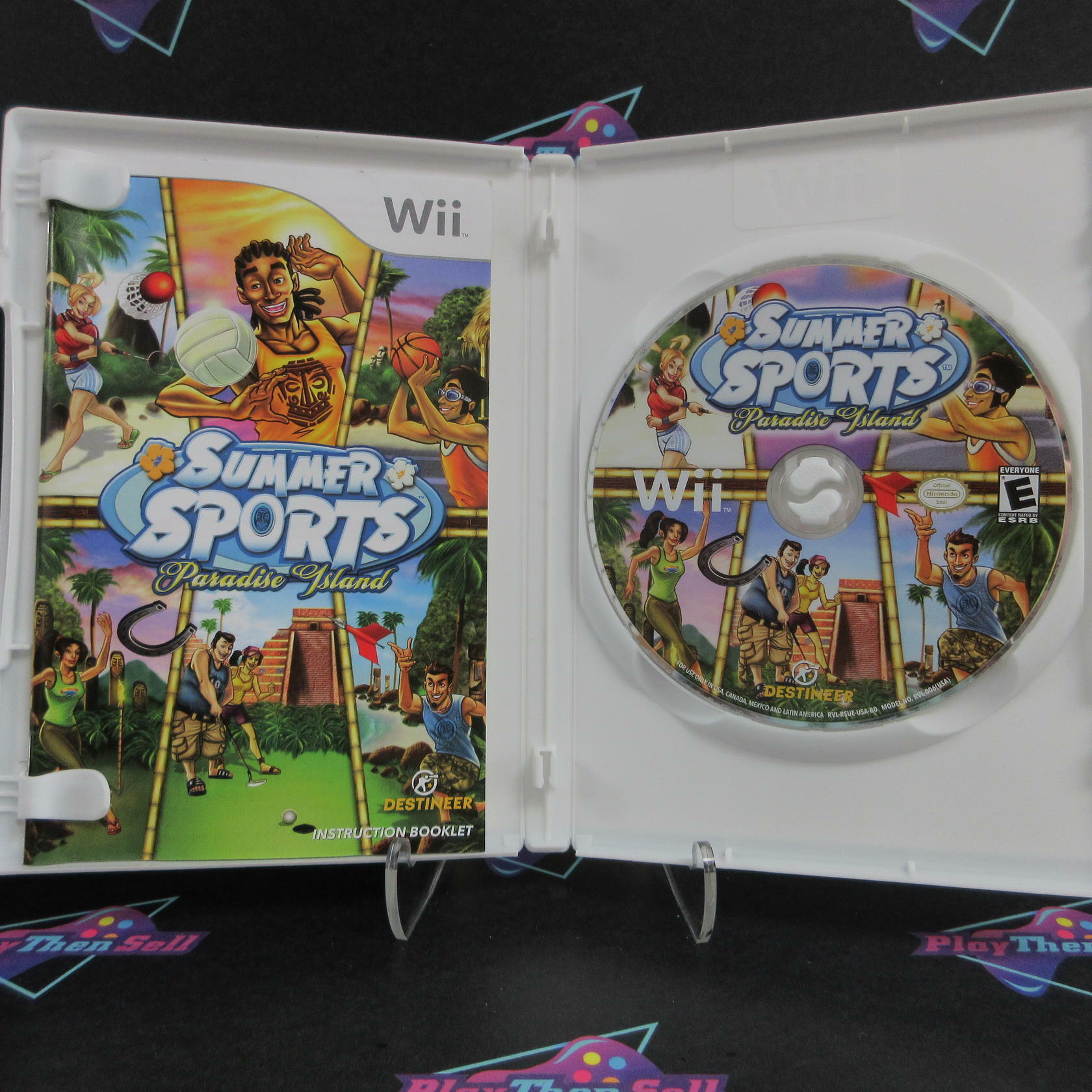 Summer Sports Paradise Island Nintendo Wii Complete - Excellent