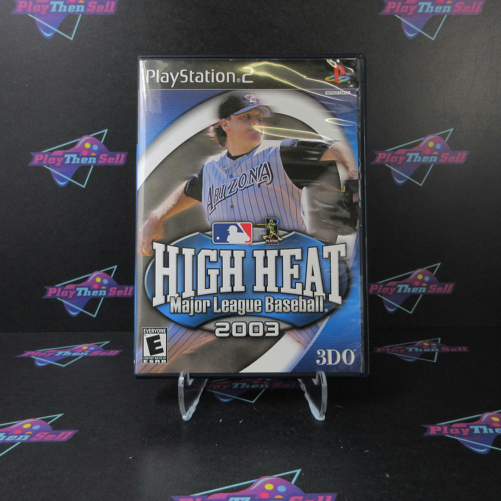 High Heat Major League Baseball 2003 PS2 PlayStation 2 +Reg Card CIB - Excellent
