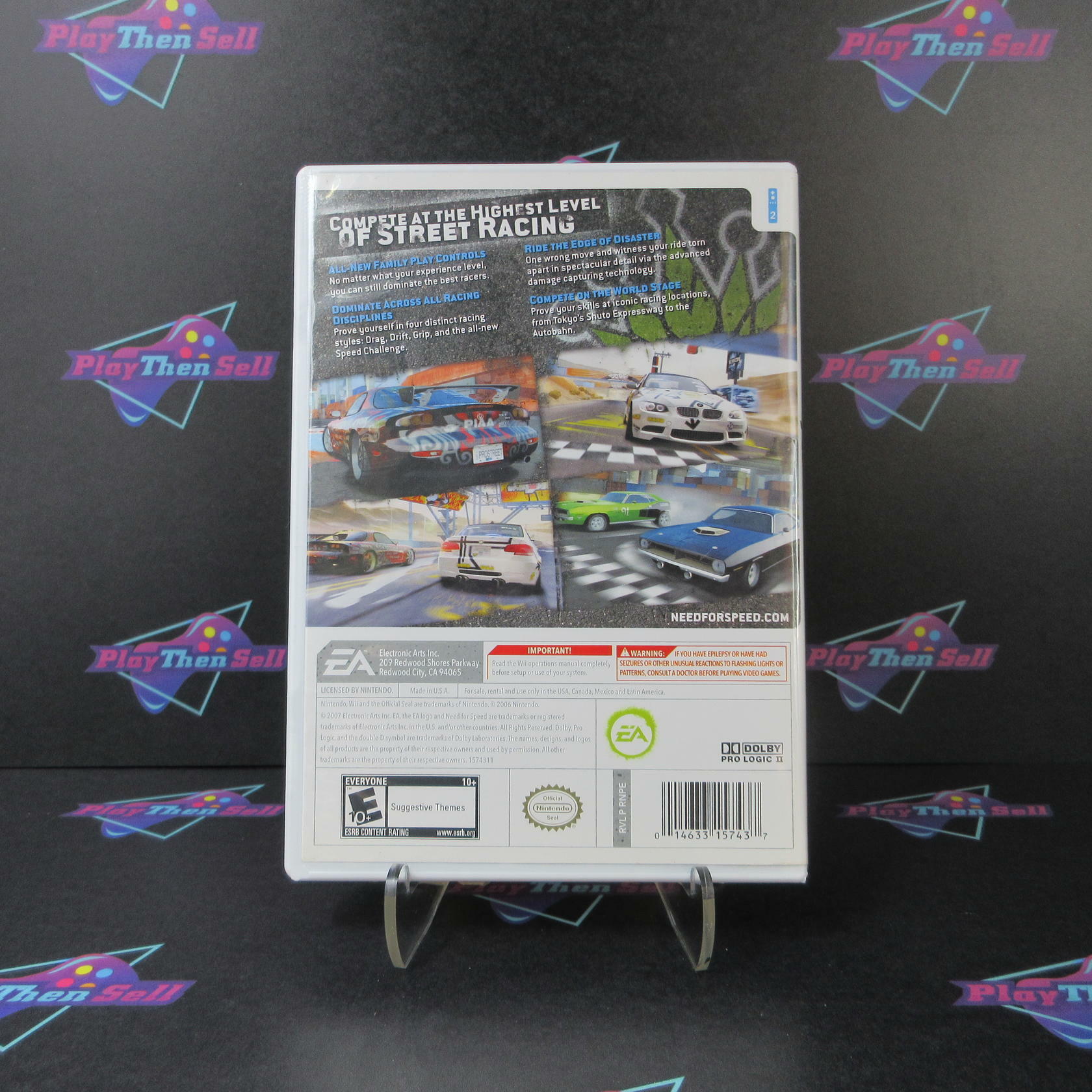Need for Speed Prostreet Nintendo Wii Complete - Excellent