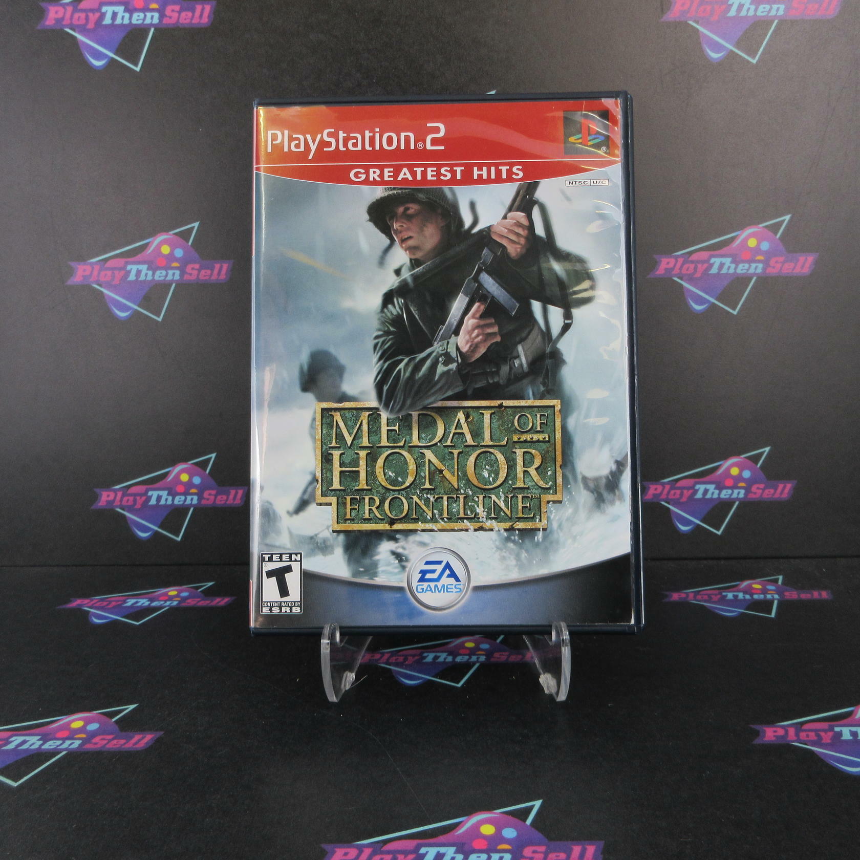 Medal of Honor Frontline PS2 PlayStation 2 GH Complete - Excellent