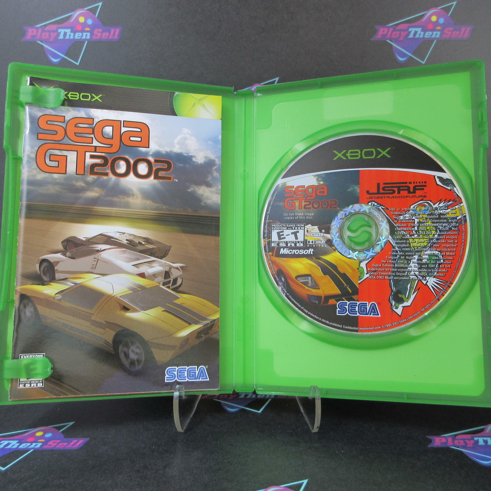 JSRF Jet Set Radio Future & Sega GT 2002 Xbox Complete - Refurbished