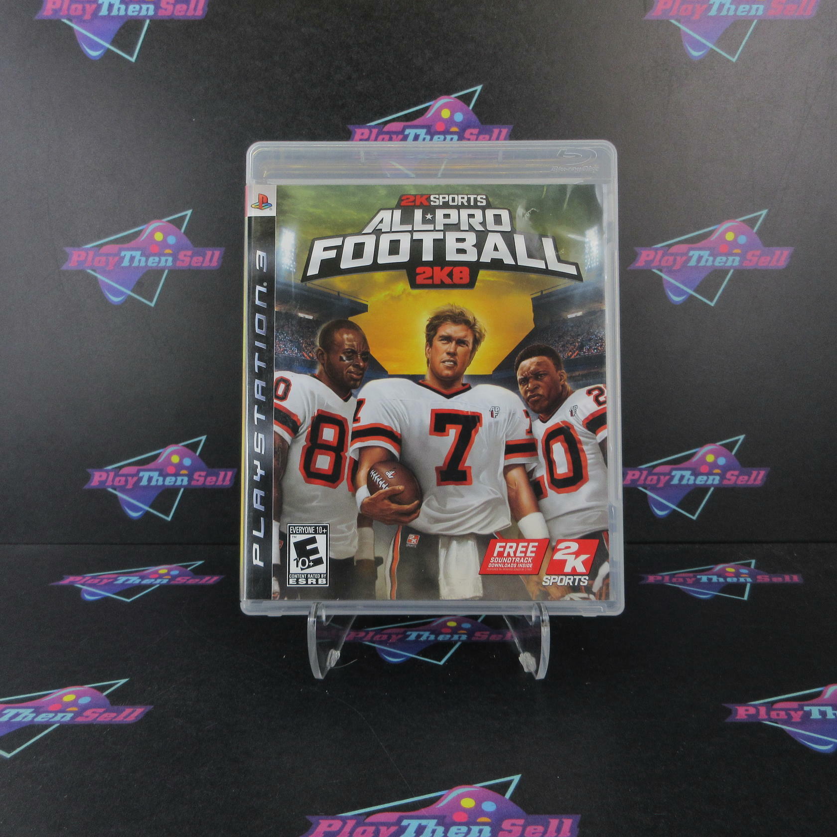 All Pro Football 2K8 PS3 PlayStation 3 AD Complete CIB - Very Good