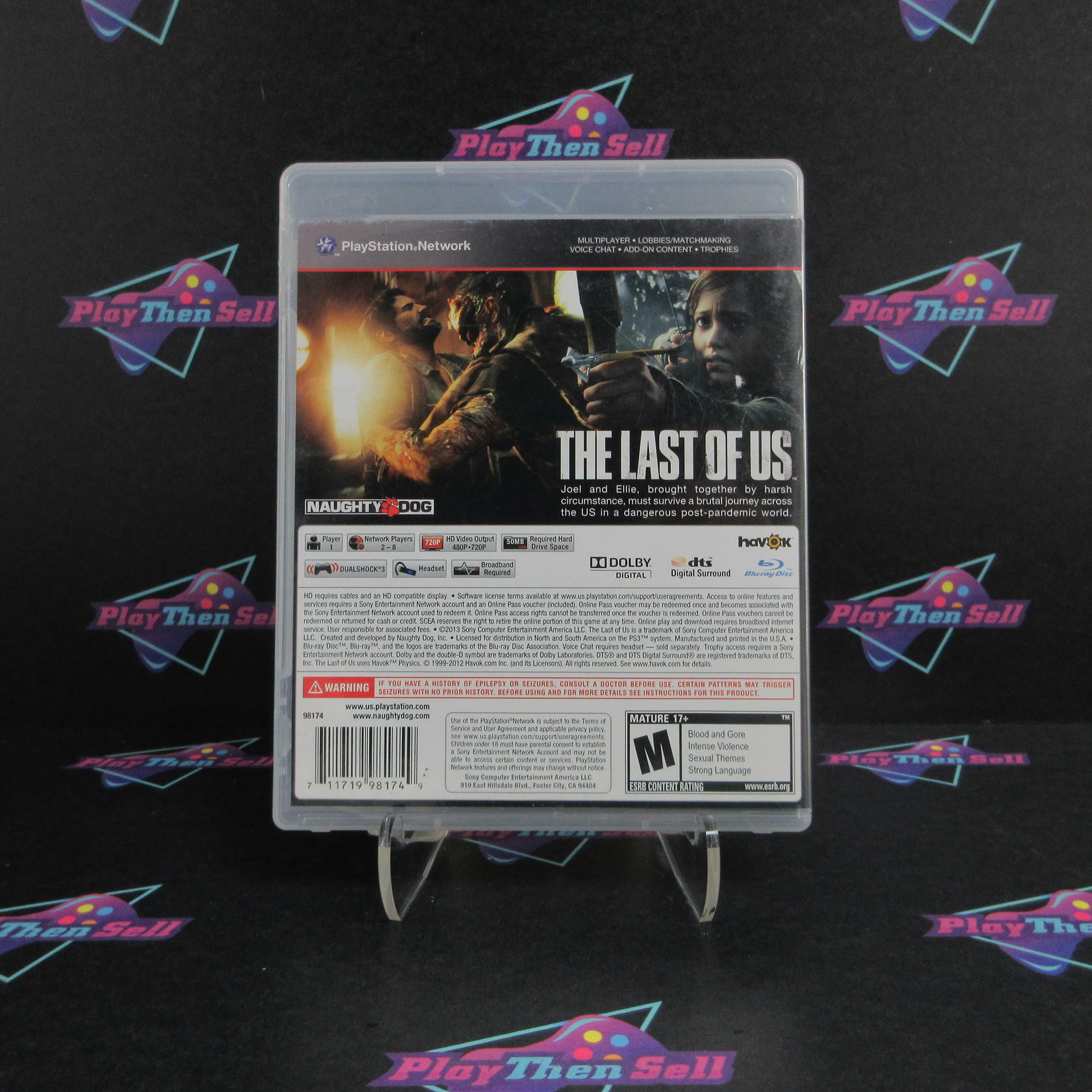 The Last of Us PS3 PlayStation 3 AD - Very Good