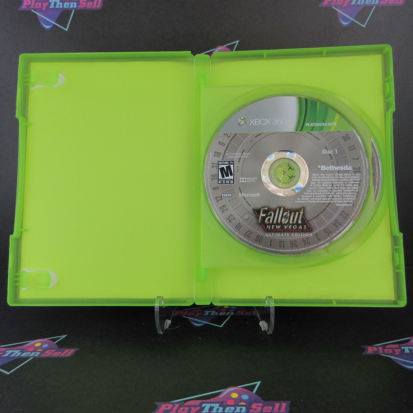 Fallout New Vegas Ultimate Edition Xbox 360 PH Disc AD/NM - Very Good