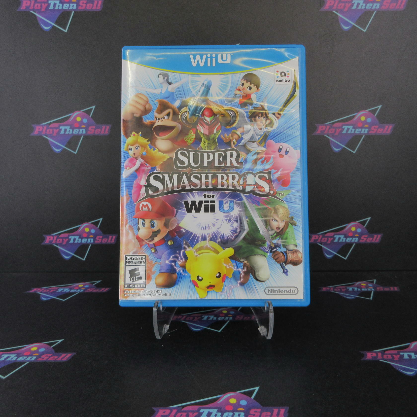 Super Smash Bros. Nintendo Wii U DD Complete CIB - Very Good