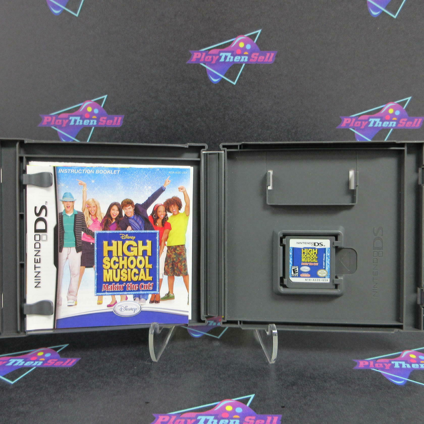 High School Musical Makin The Cut Nintendo DS + Reg Card / Poster - Excellent