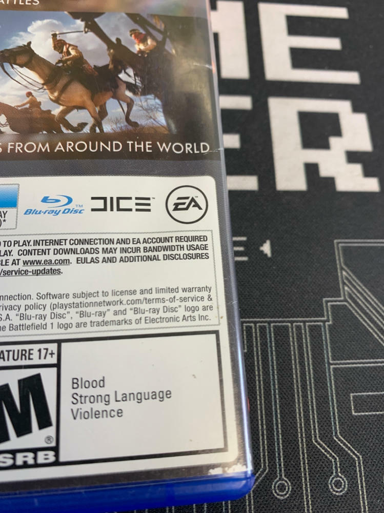 Battlefield 1 PS4 PlayStation 4 Complete - Very Good