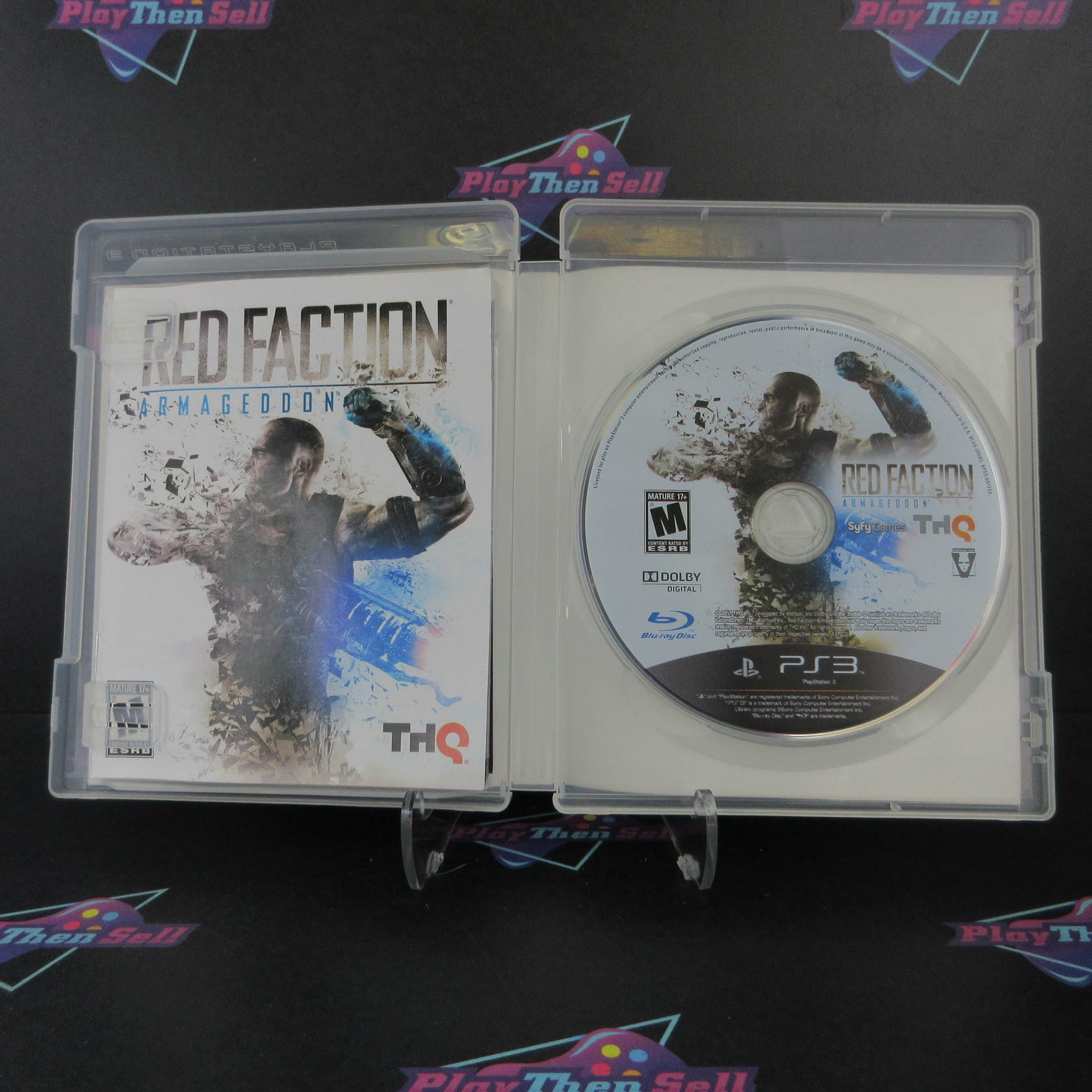 Red Faction Armageddon PS3 PlayStation 3 AD Complete CIB - Very Good