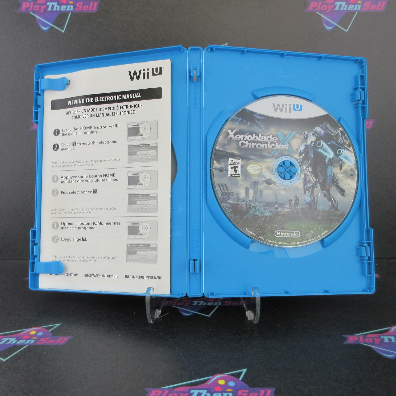 Xenoblade Chronicles X Nintendo Wii U AD Complete CIB - Very Good