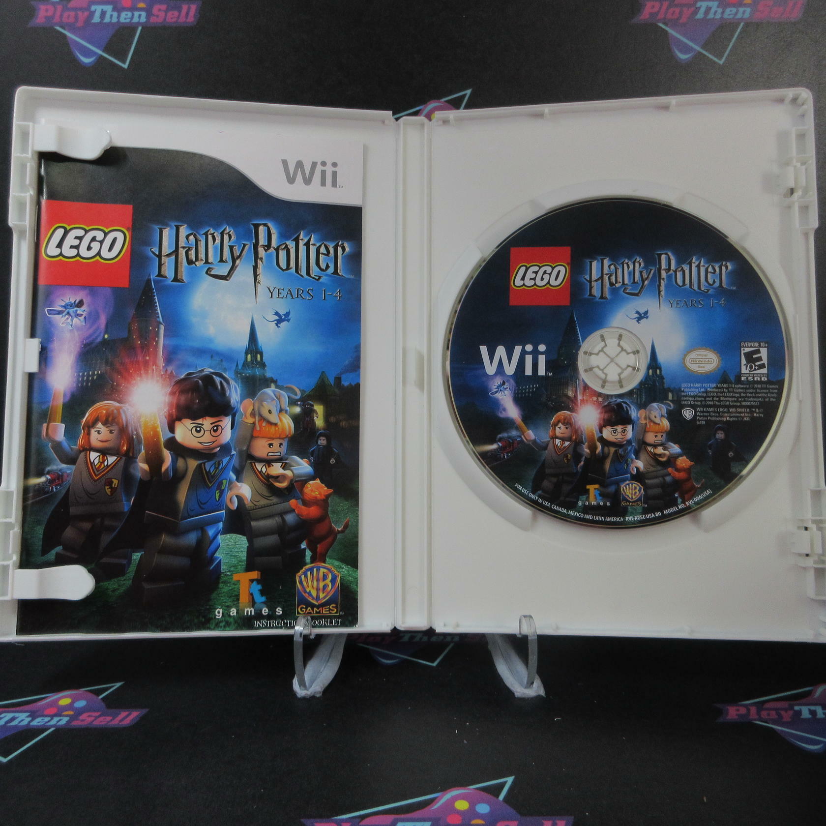 Lego Harry Potter Years 1-4 Nintendo Wii AD Complete CIB - Very Good