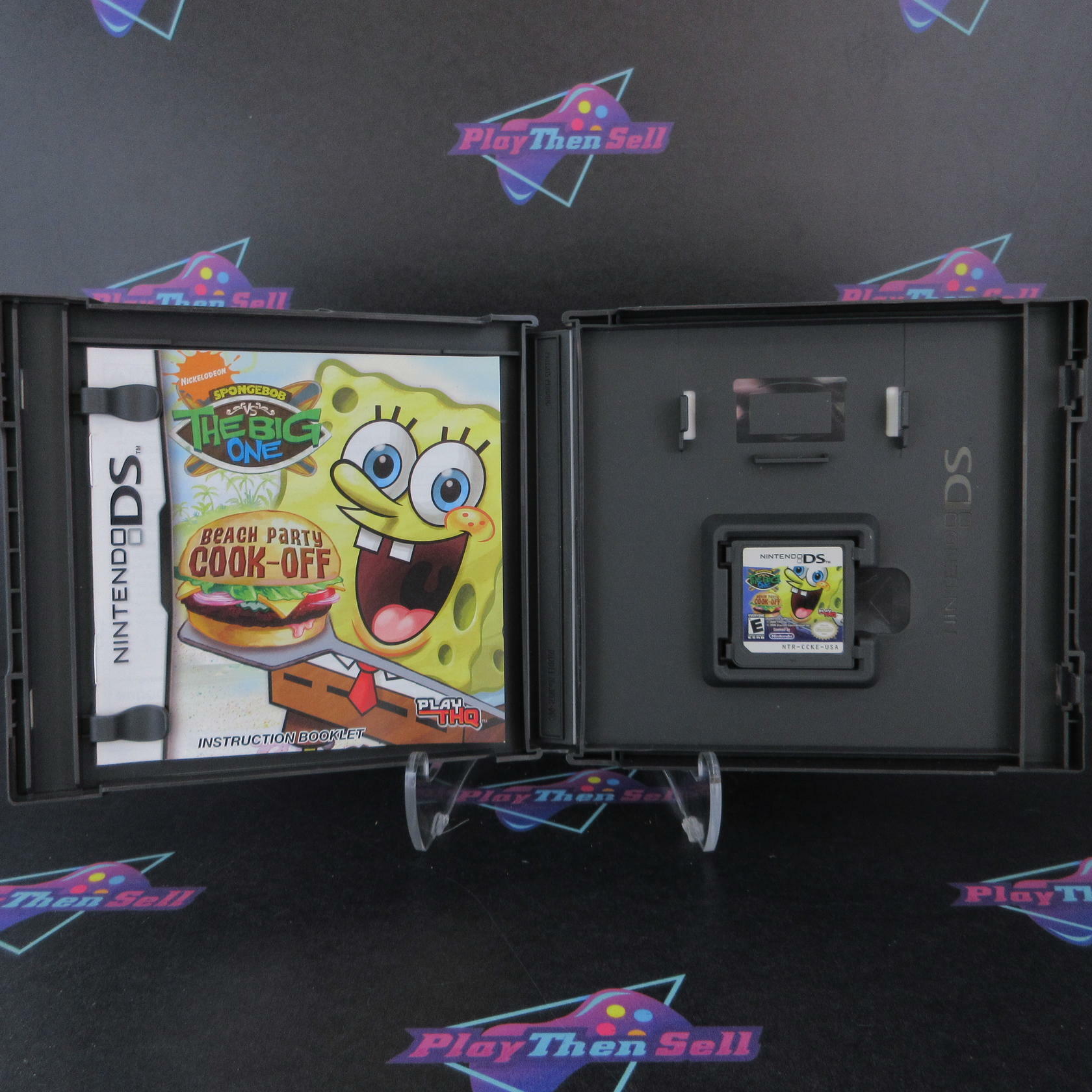 Spongebob The Big One Beach Party Cook-Off Nintendo DS Complete - Excellent