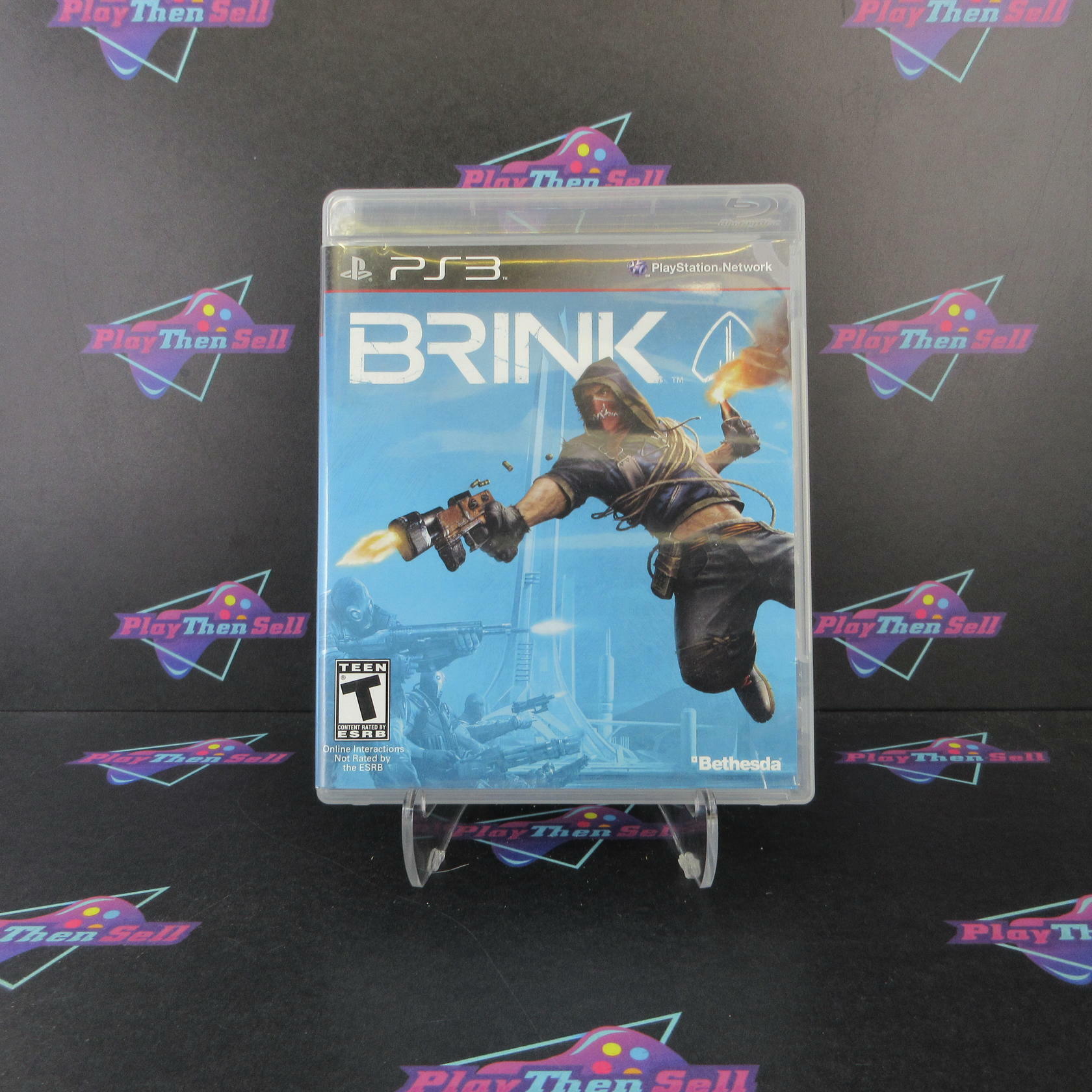 Brink PS3 PlayStation 3 AD Complete CIB - Very Good