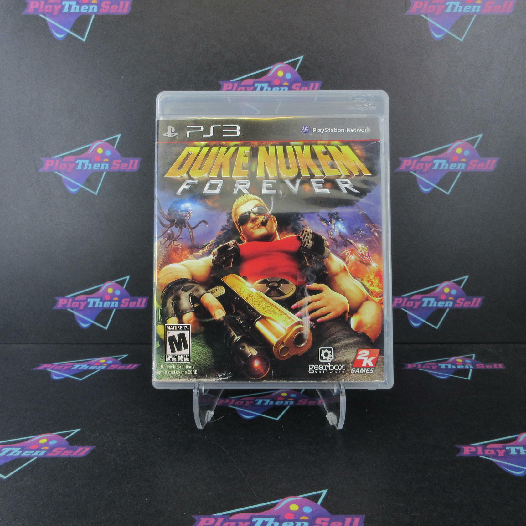 Duke Nukem Forever PS3 PlayStation 3 AD/MD Complete CIB - Very Good