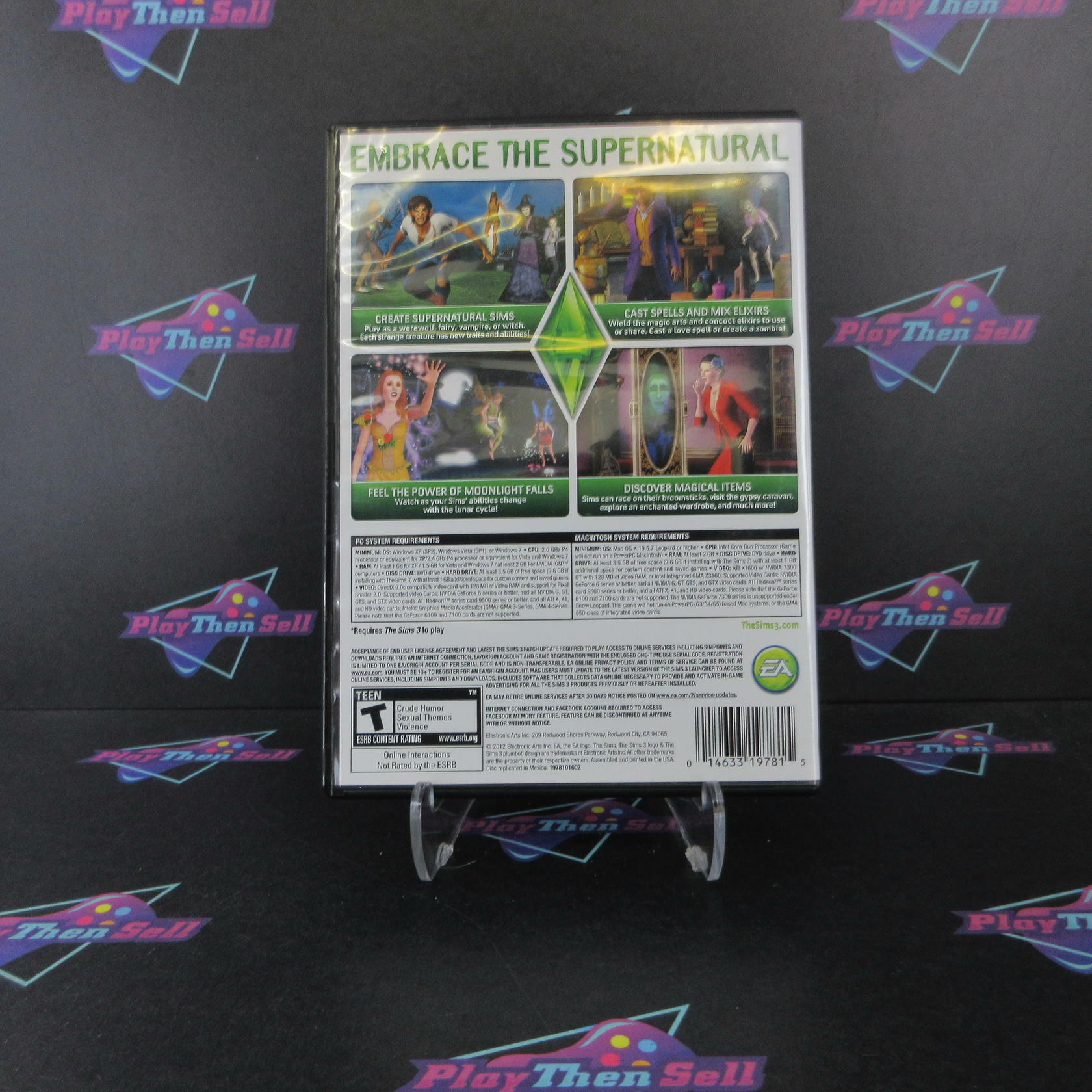 The Sims 3 Supernatural Expansion Pack PC - Like New