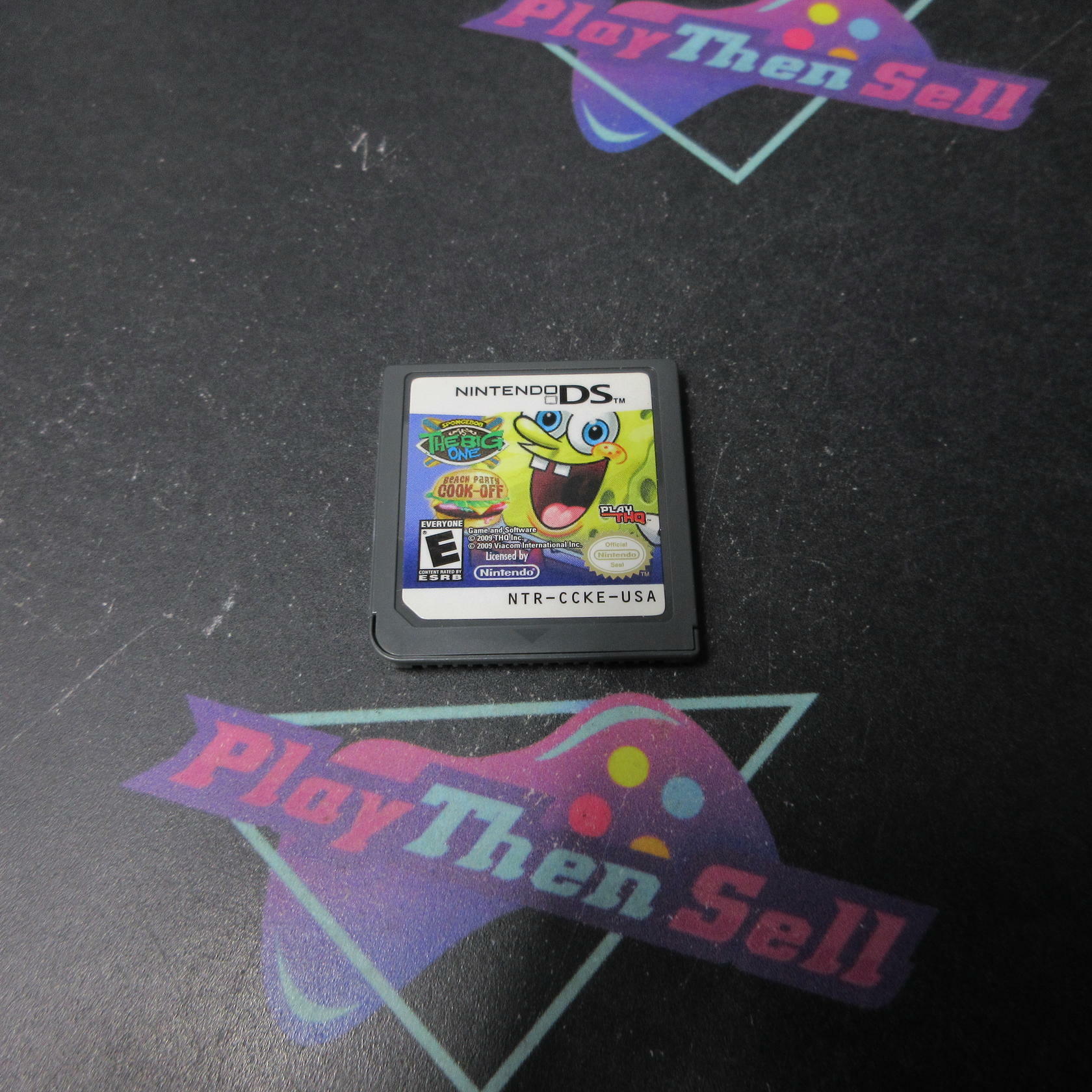 Spongebob The Big One Beach Party Cook-Off Nintendo DS - Like New