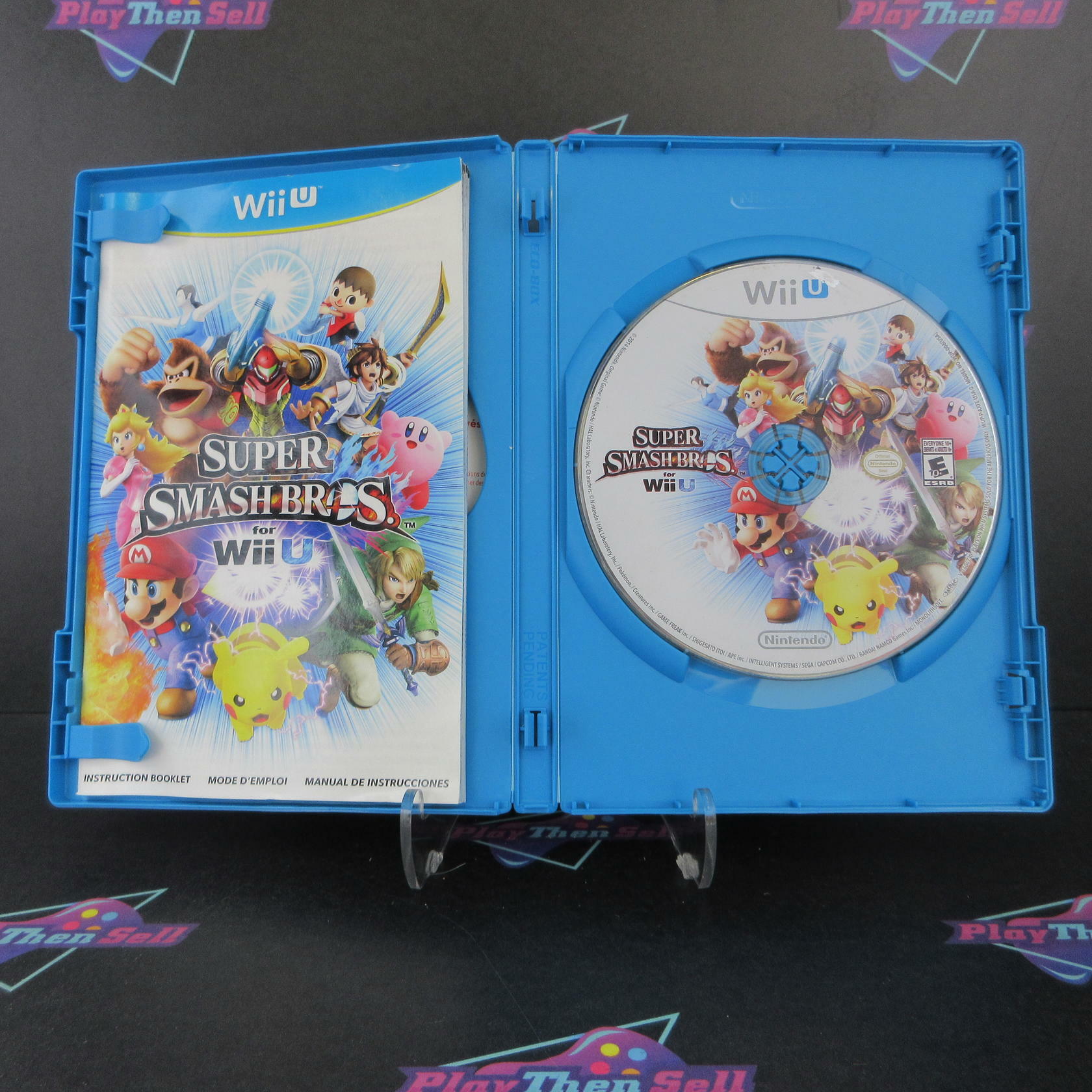 Super Smash Bros. Nintendo Wii U DD Complete CIB - Very Good