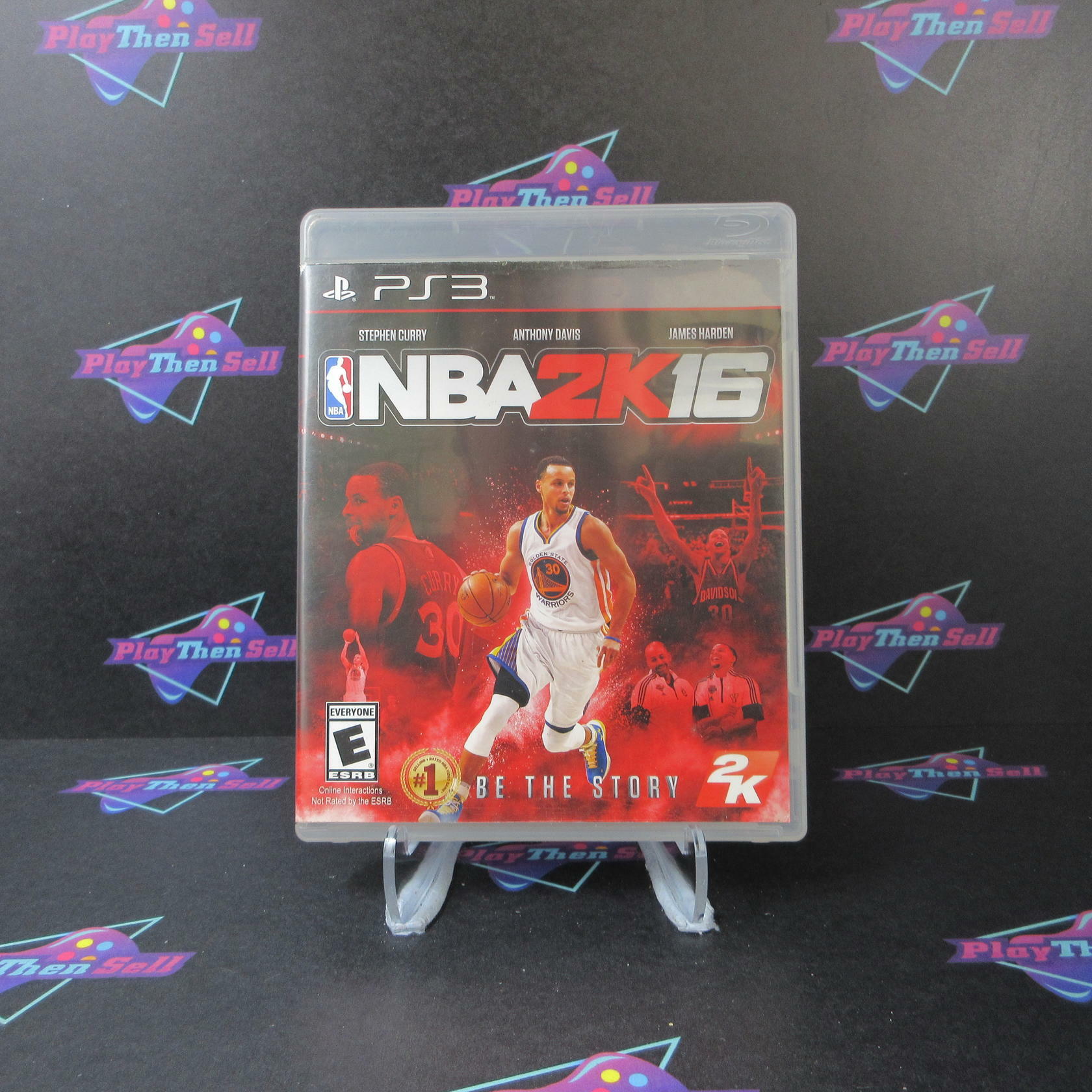NBA 2K16 PS3 PlayStation 3 AD Complete CIB - Very Good