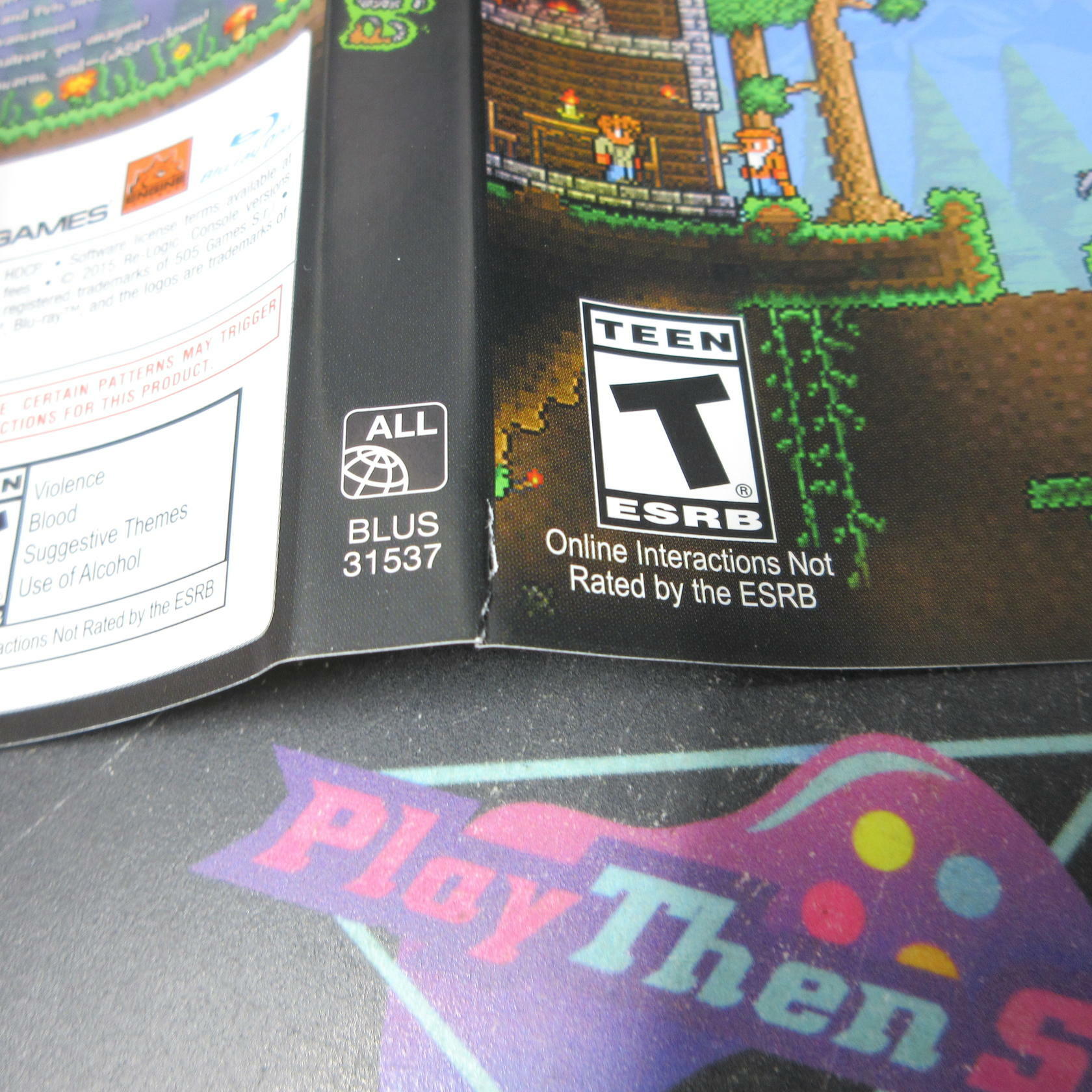 Terraria PS3 PlayStation 3 AD Complete CIB - Very Good