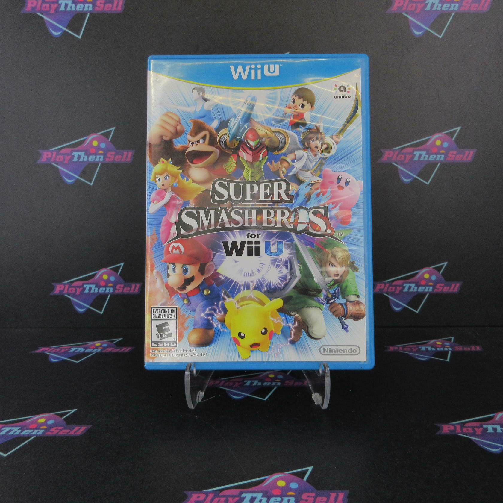 Super Smash Bros. Nintendo Wii U MD Complete CIB - Very Good