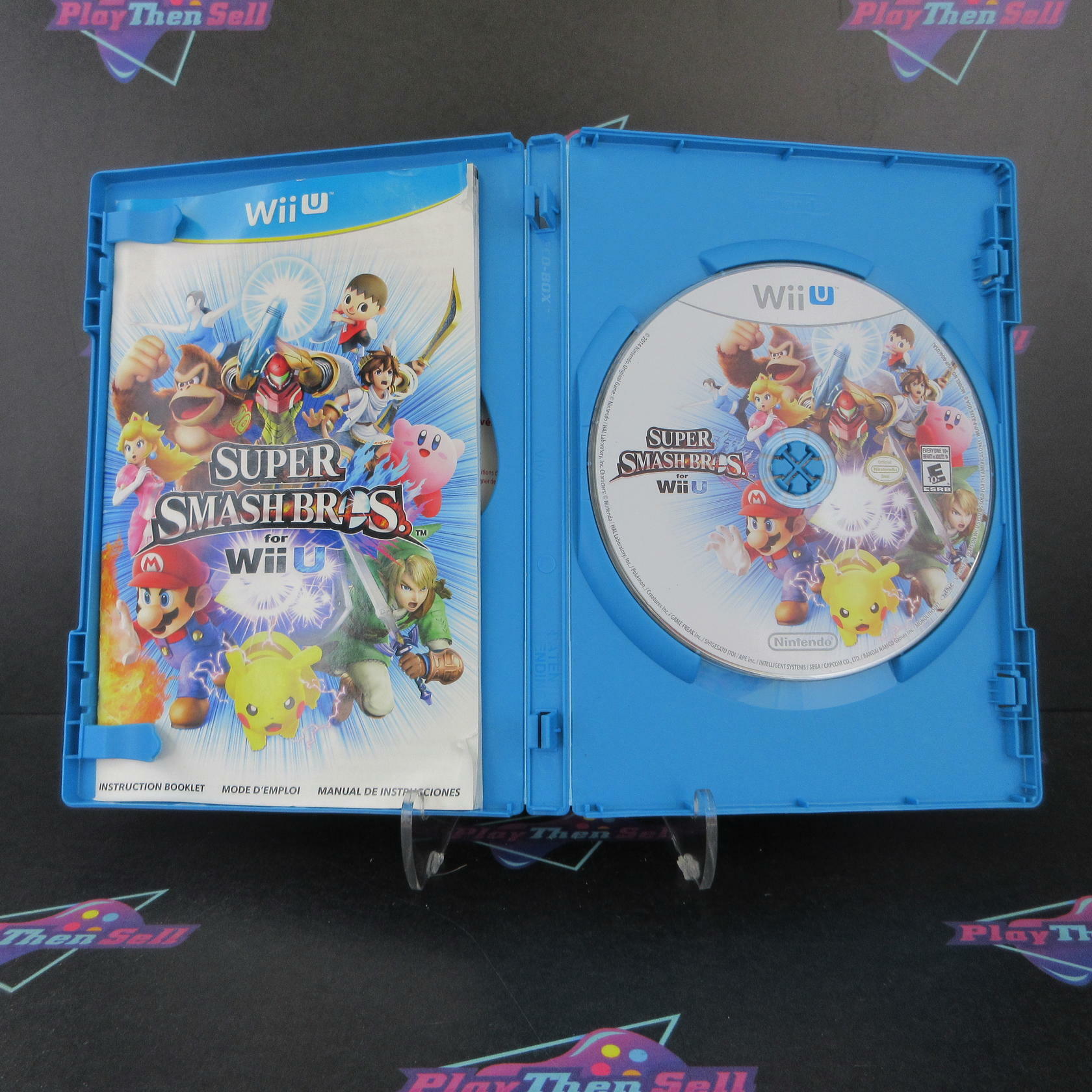 Super Smash Bros. Nintendo Wii U MD Complete CIB - Very Good