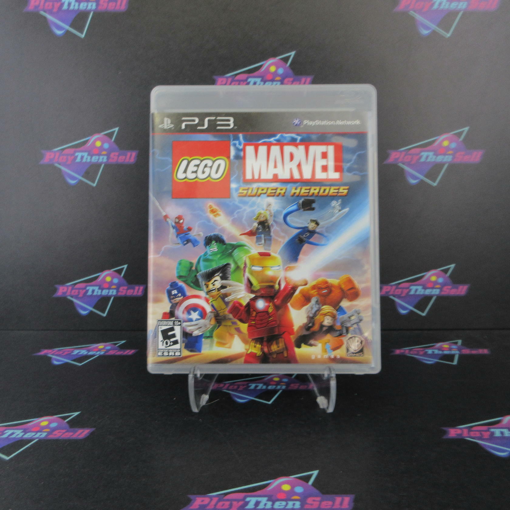 Lego Marvel Super Heroes PS3 PlayStation 3 AD/NM - Very Good