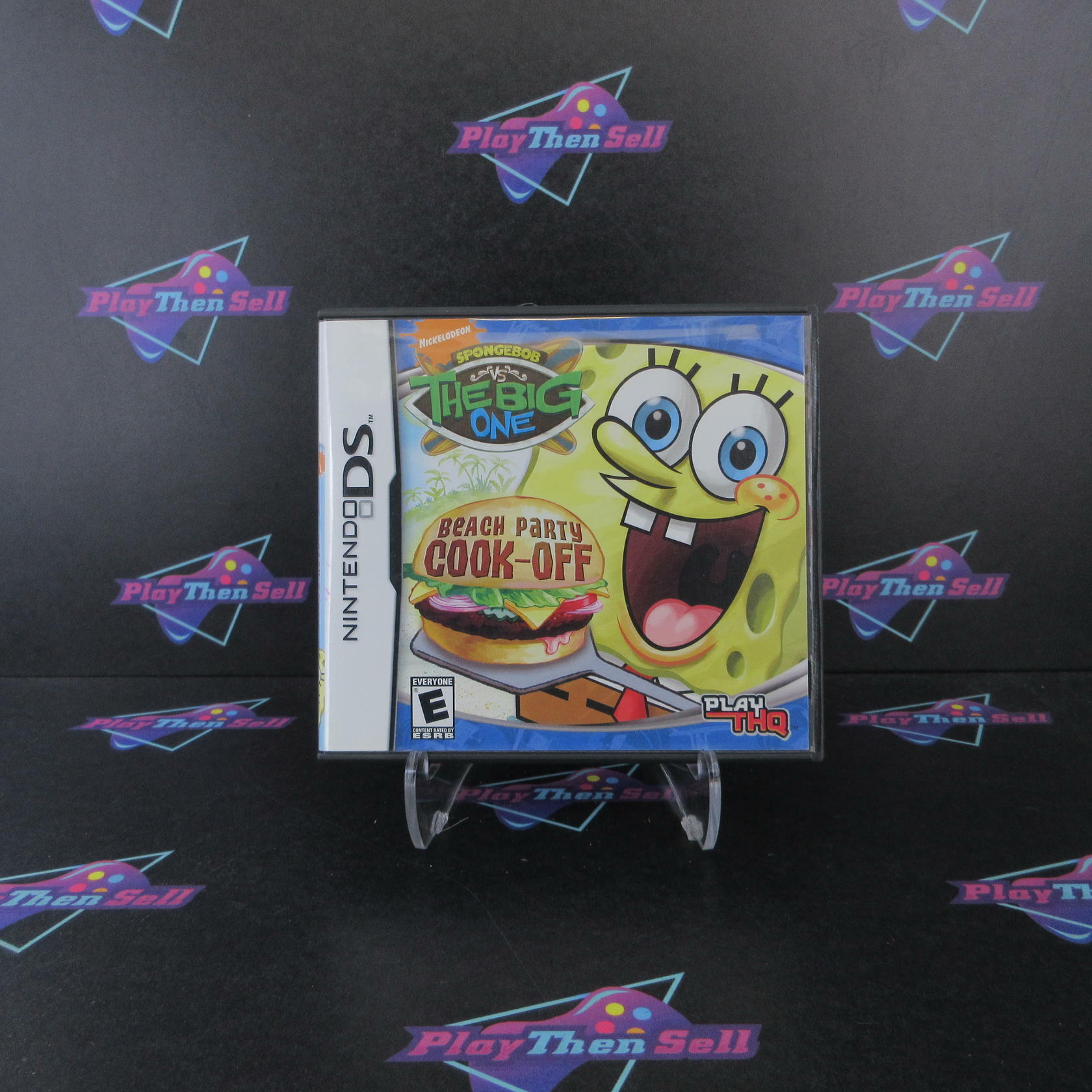 Spongebob The Big One Beach Party Cook-Off Nintendo DS Complete - Excellent