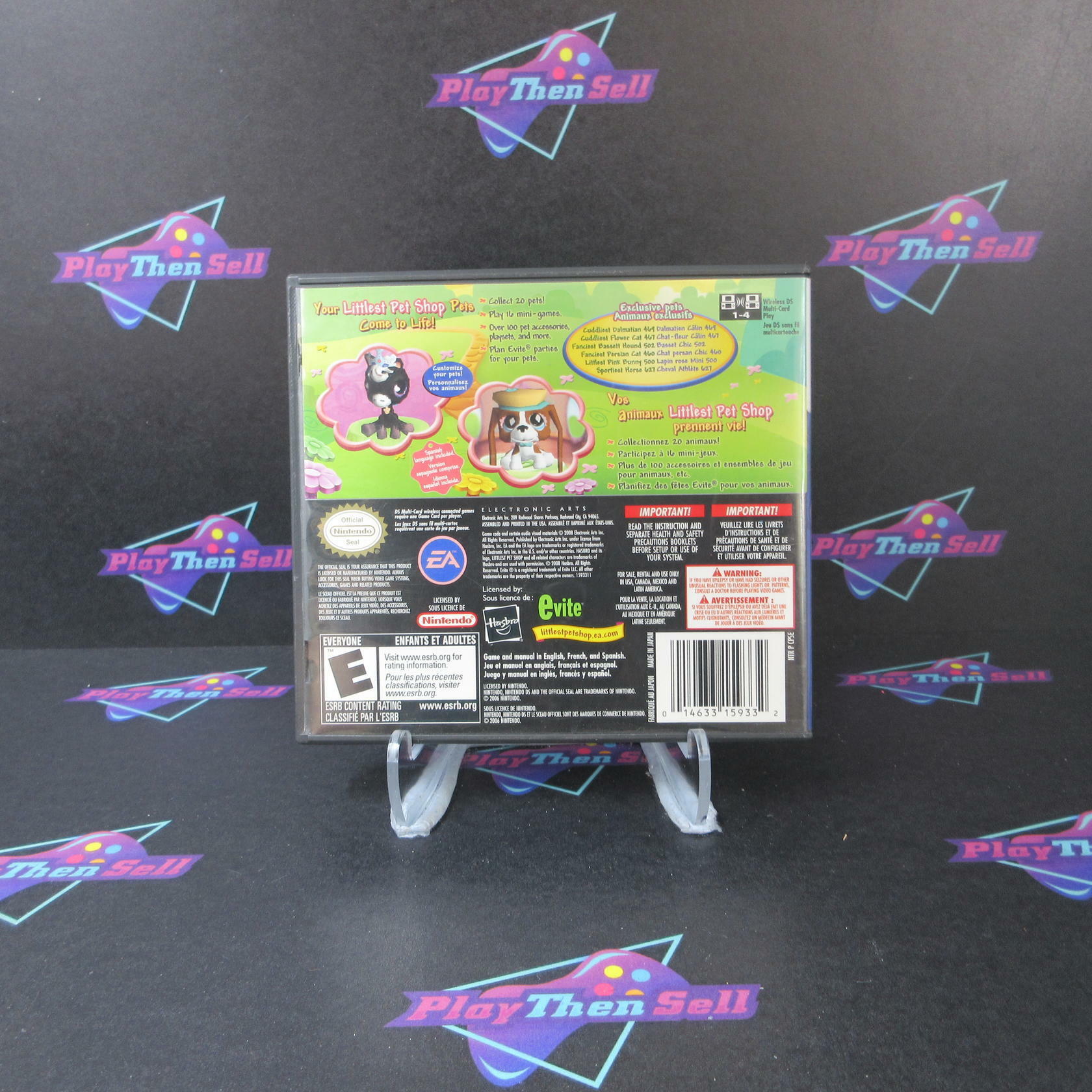 Littlest Pet Shop Garden Jardin Nintendo DS Complete - Excellent