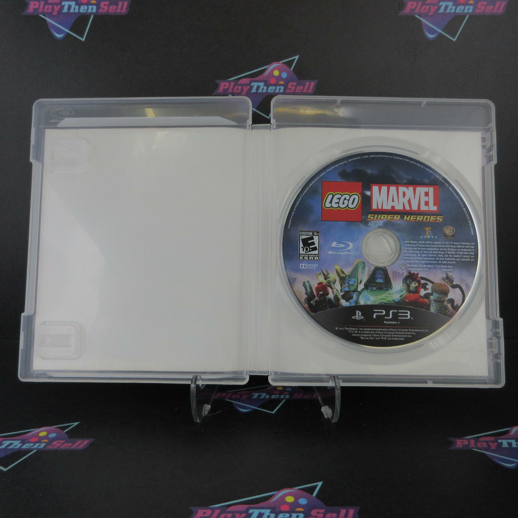 Lego Marvel Super Heroes PS3 PlayStation 3 AD/NM - Very Good