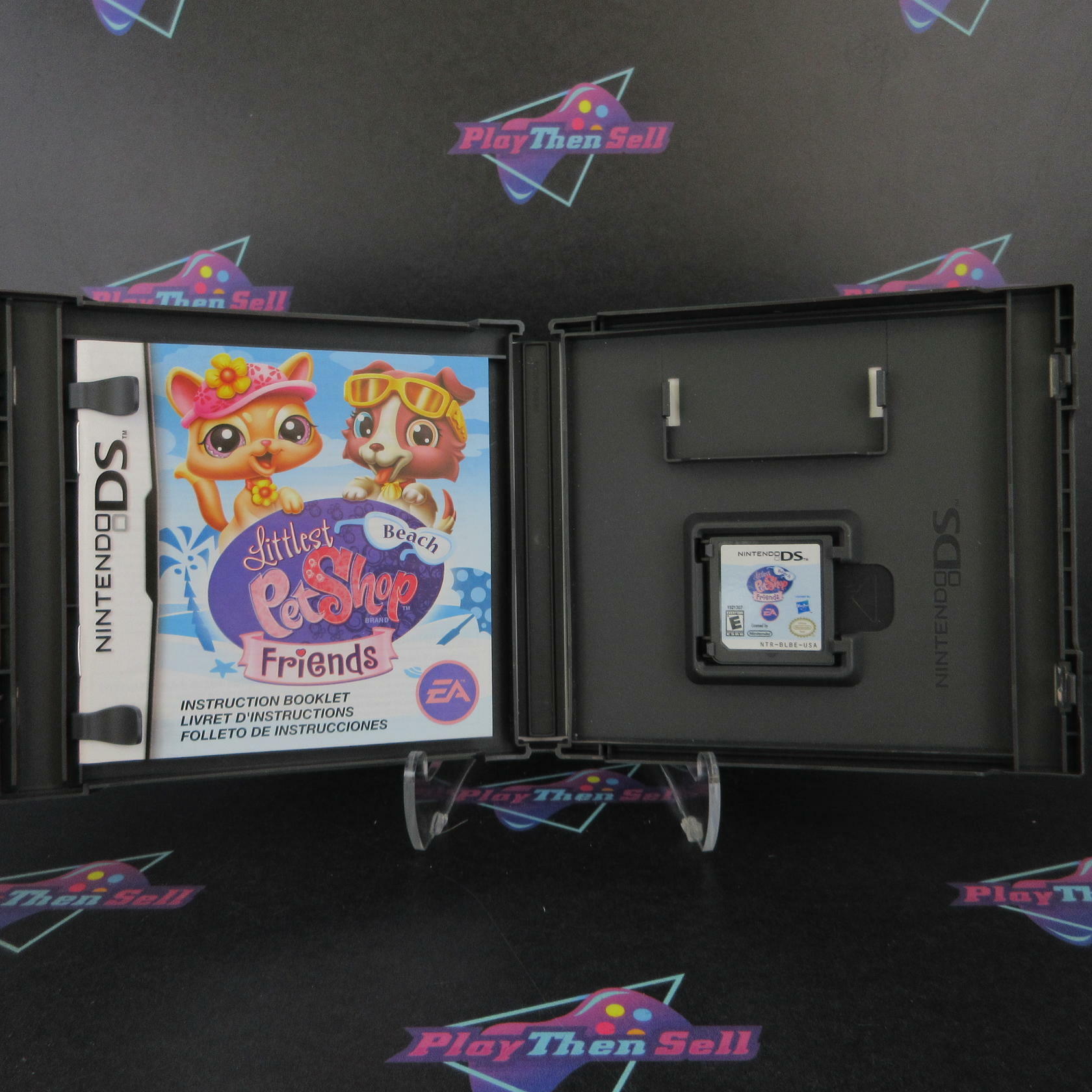 Littlest Pet Shop Friends Beach Nintendo DS Complete - Excellent