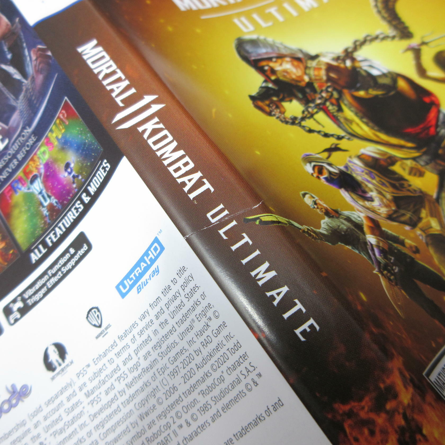 Mortal Kombat 11 Ultimate PS5 PlayStation 5 AD Complete CIB - Very Good