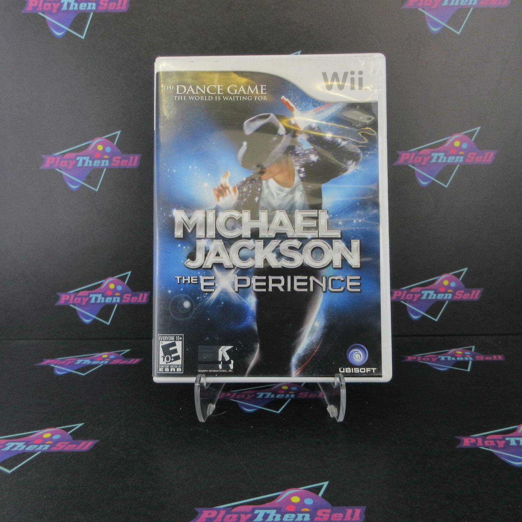 Michael Jackson The Experience Wii AD Complete CIB - Very Good