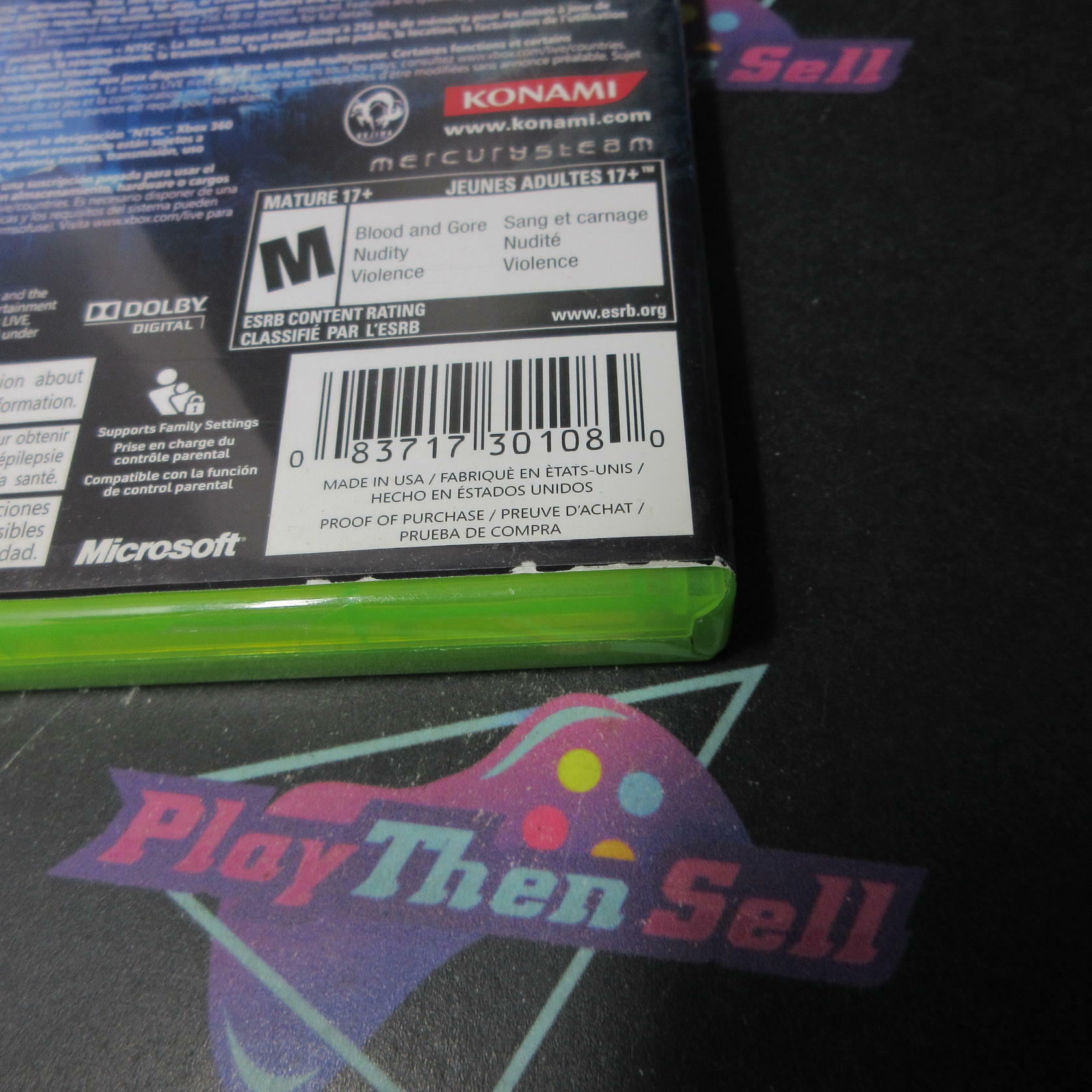 Castlevania Lords of Shadow Xbox 360 AD Complete CIB - Very Good
