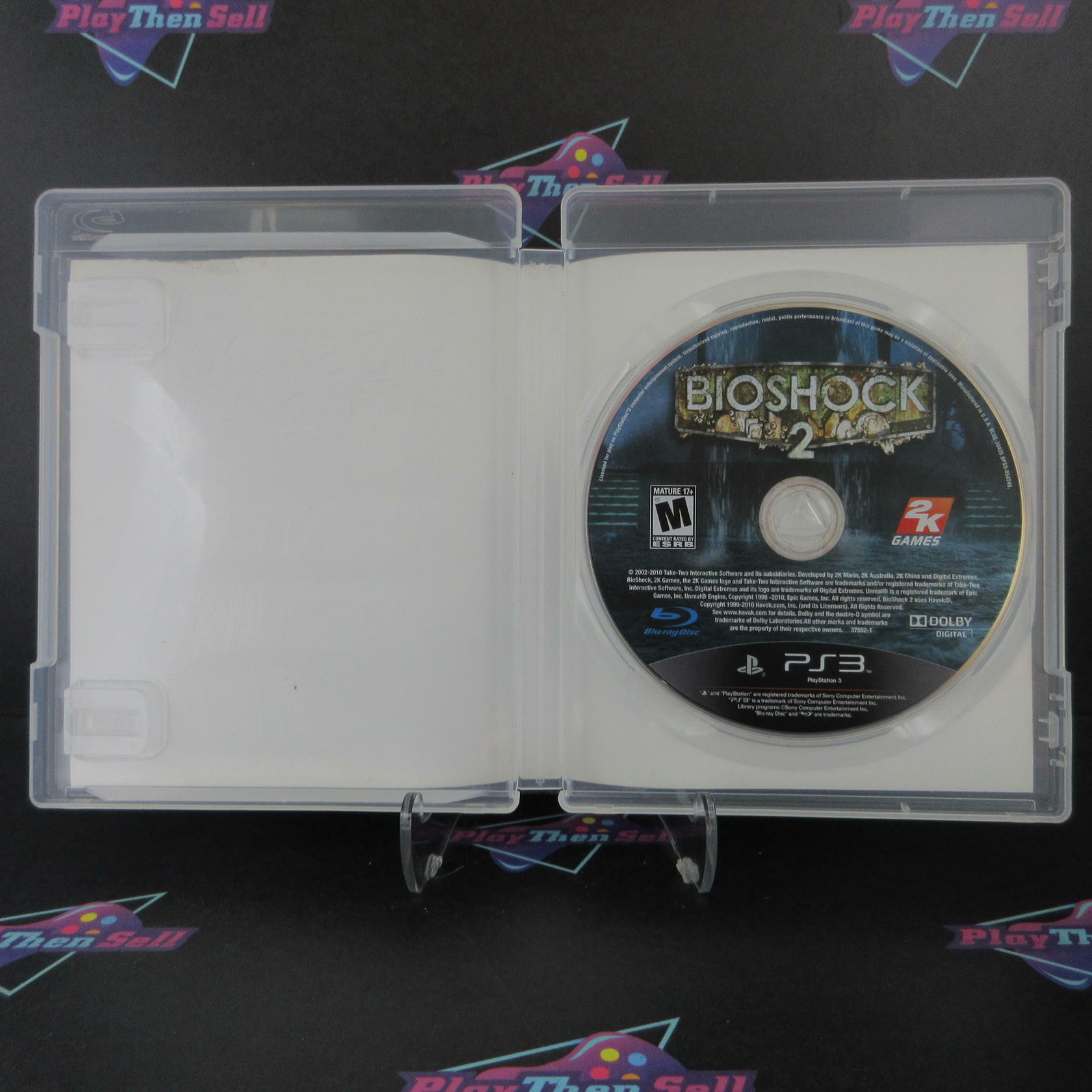 Bioshock 2 PS3 PlayStation 3 AD/NM - Very Good