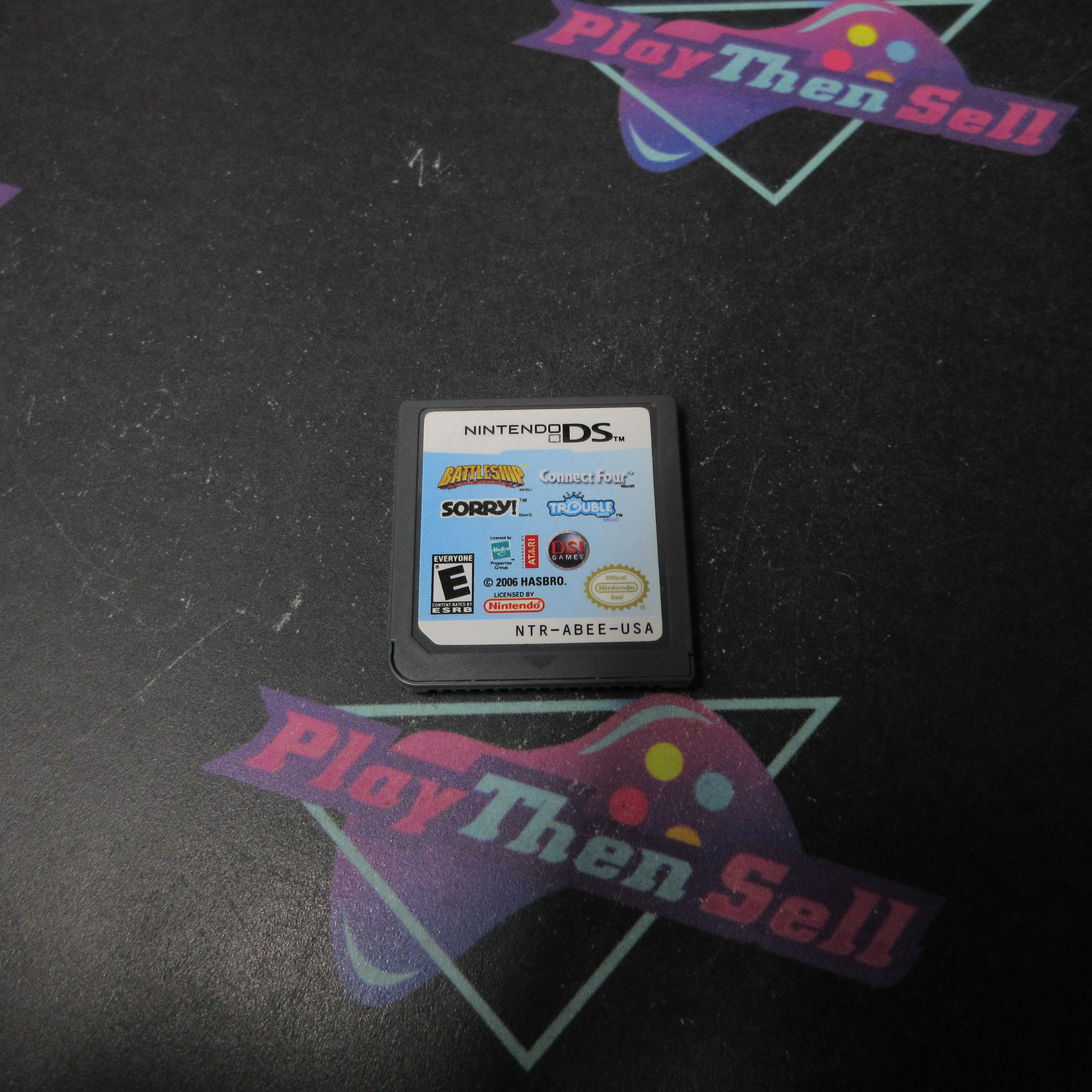 Battleship/Connect 4/Sorry/Trouble Nintendo DS Complete - Excellent