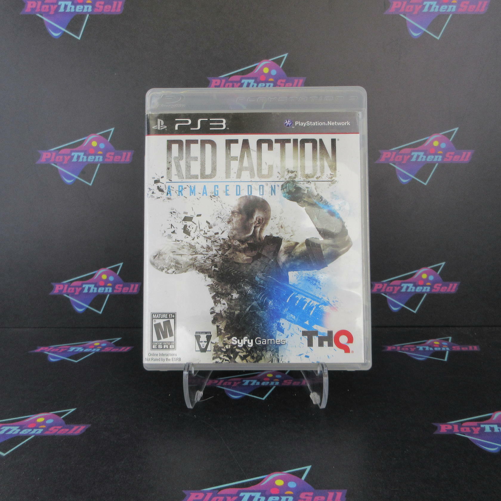 Red Faction Armageddon PS3 PlayStation 3 AD Complete CIB - Very Good